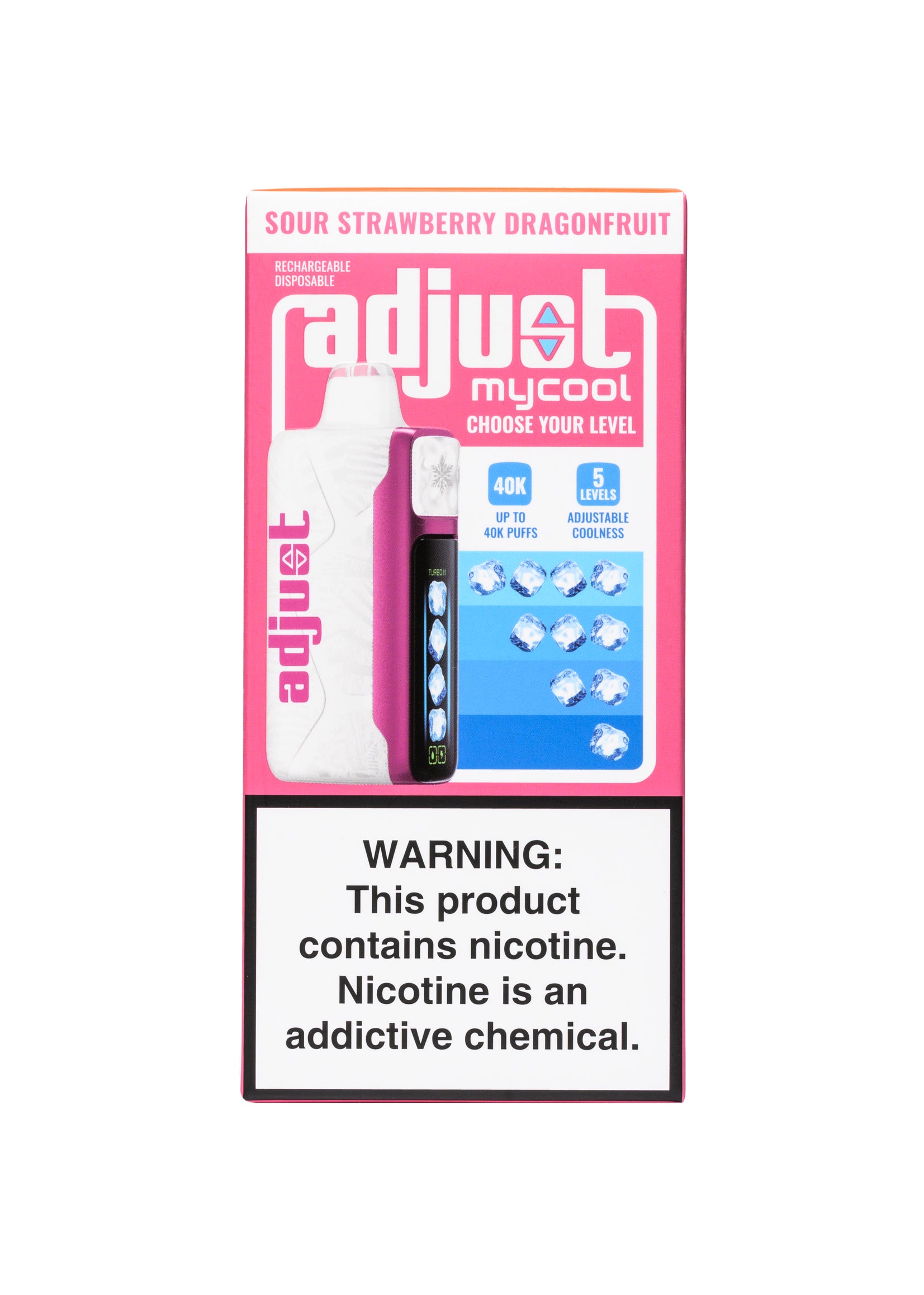 Adjust MyCool 40K Sour Strawberry Dragonfruit | GetPop