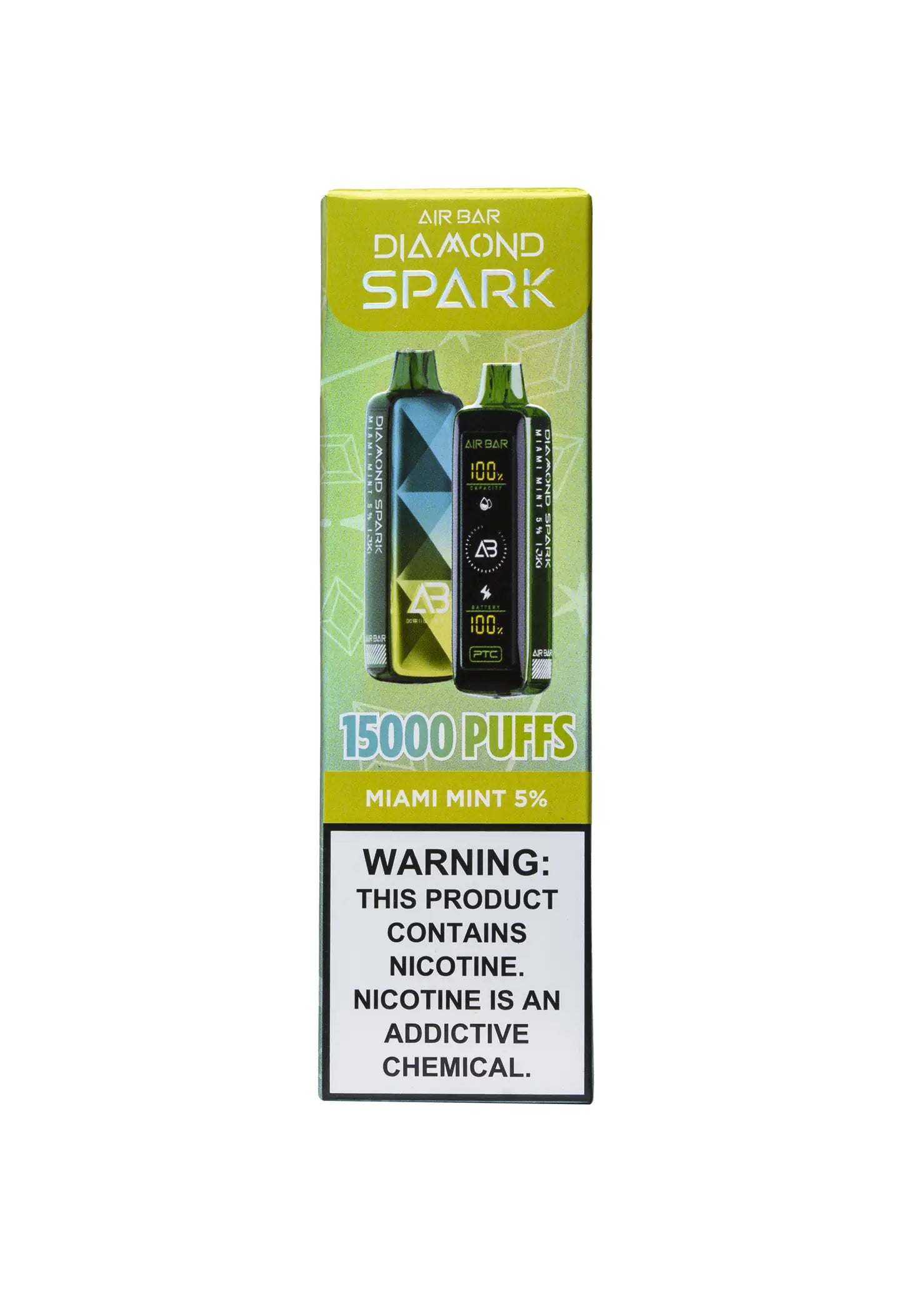 Air Bar Diamond Spark 15K Miami Mint
