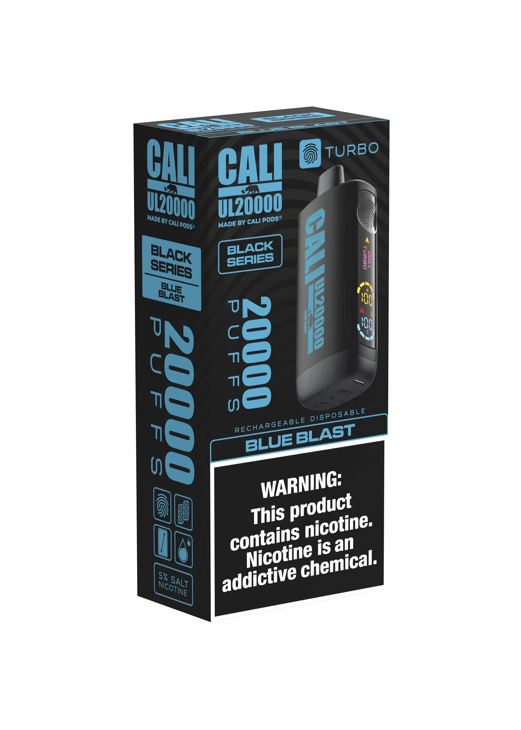 Cali UL20000 Blue Blast | GetPop Cali UL20000 Blue Blast | GetPop