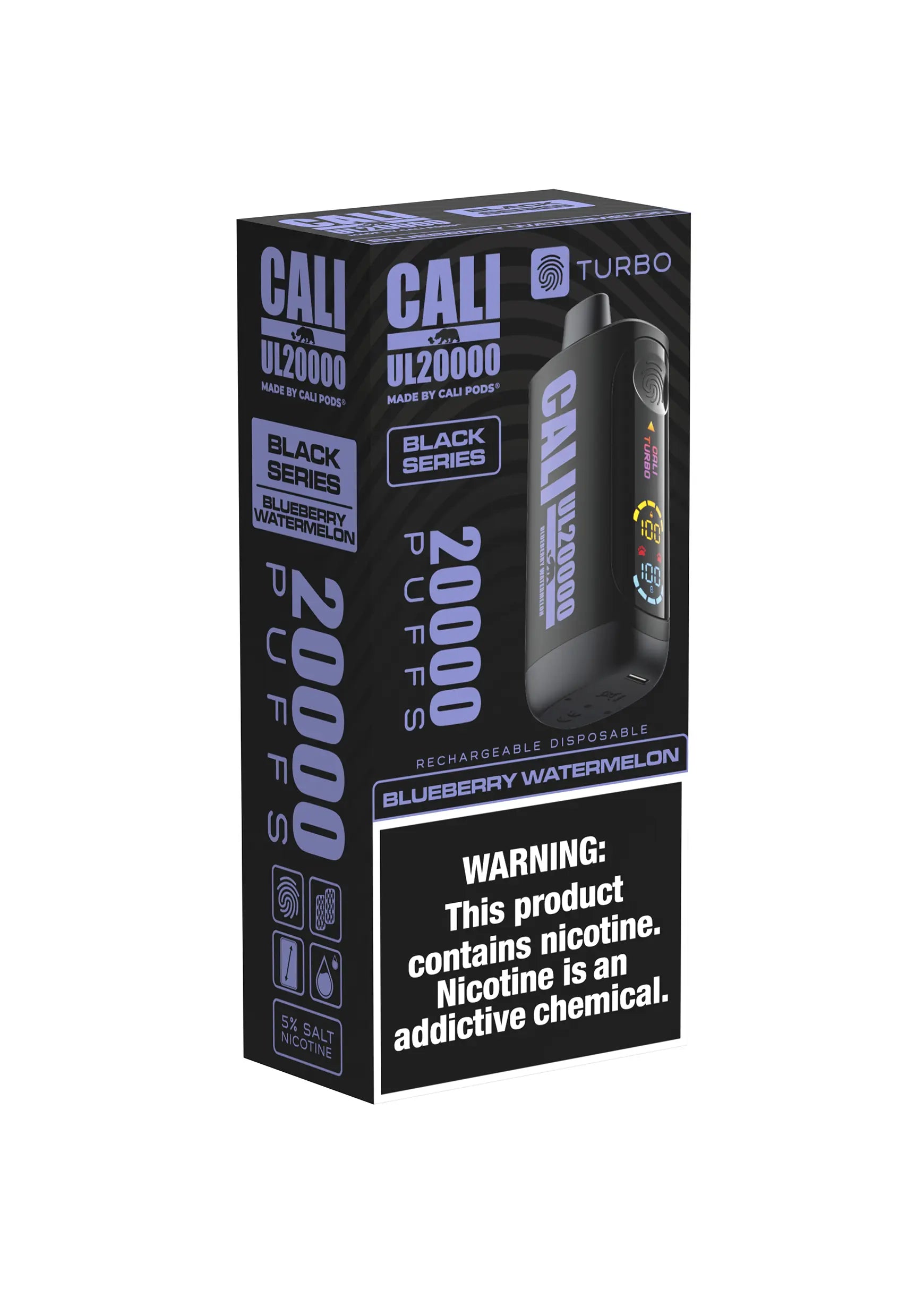 Cali UL20000 Blueberry Watermelon | GetPop Cali UL20000 Blueberry Watermelon | GetPop