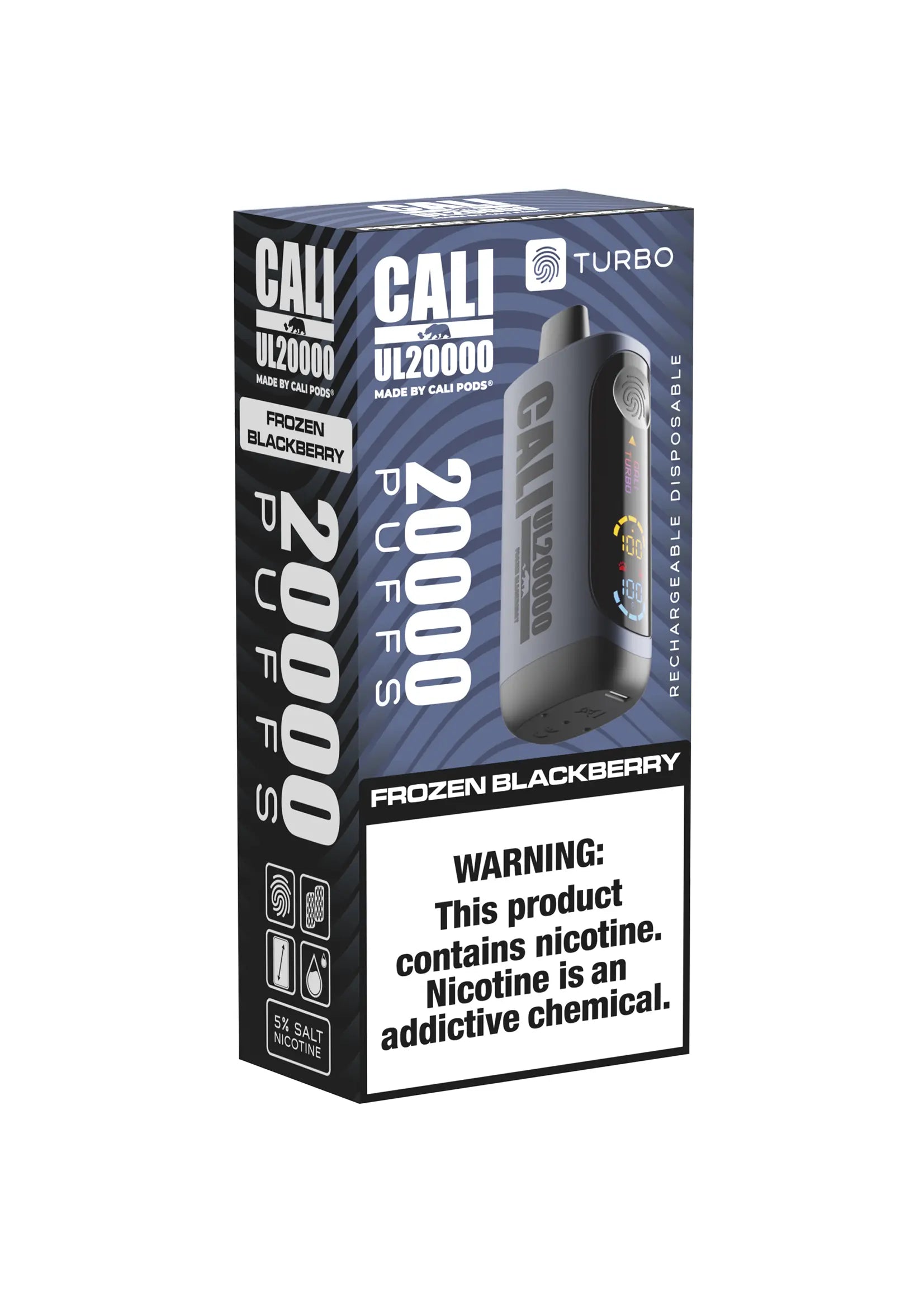 Cali UL20000 Frozen Blackberry | GetPop Cali UL20000 Frozen Blackberry | GetPop