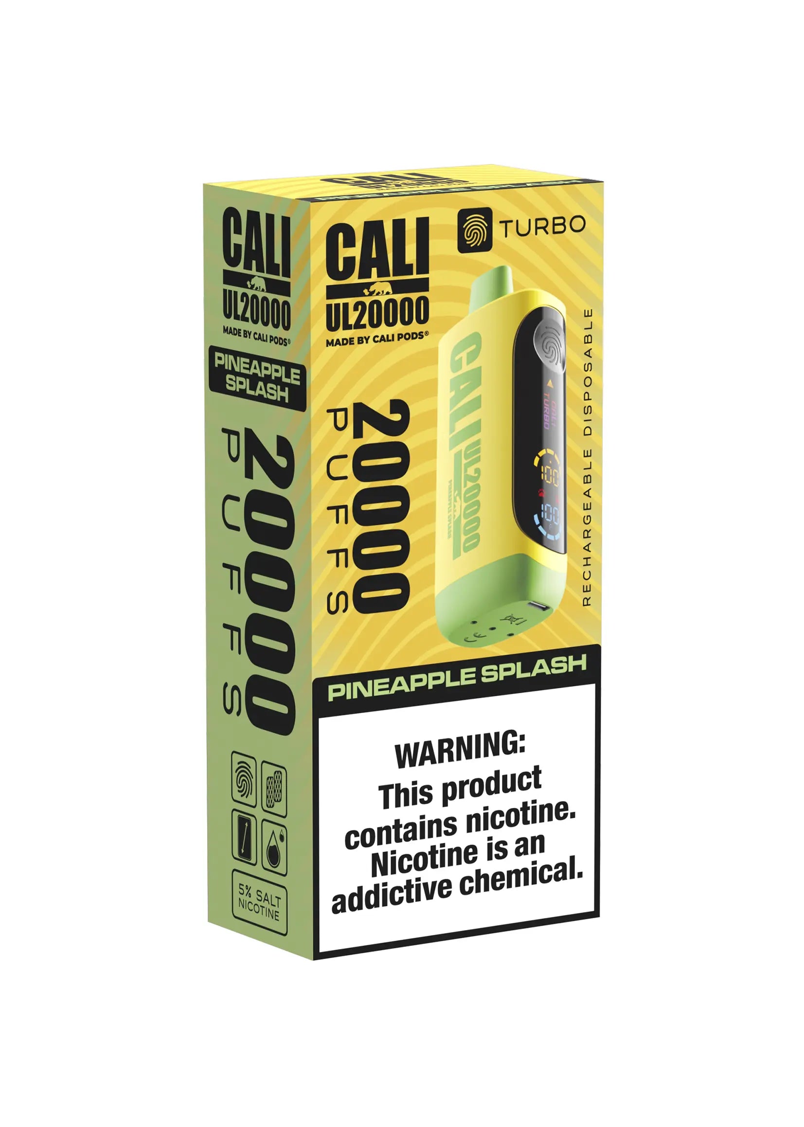 Cali UL20000 Pineapple Splash | GetPop Cali UL20000 Pineapple Splash | GetPop