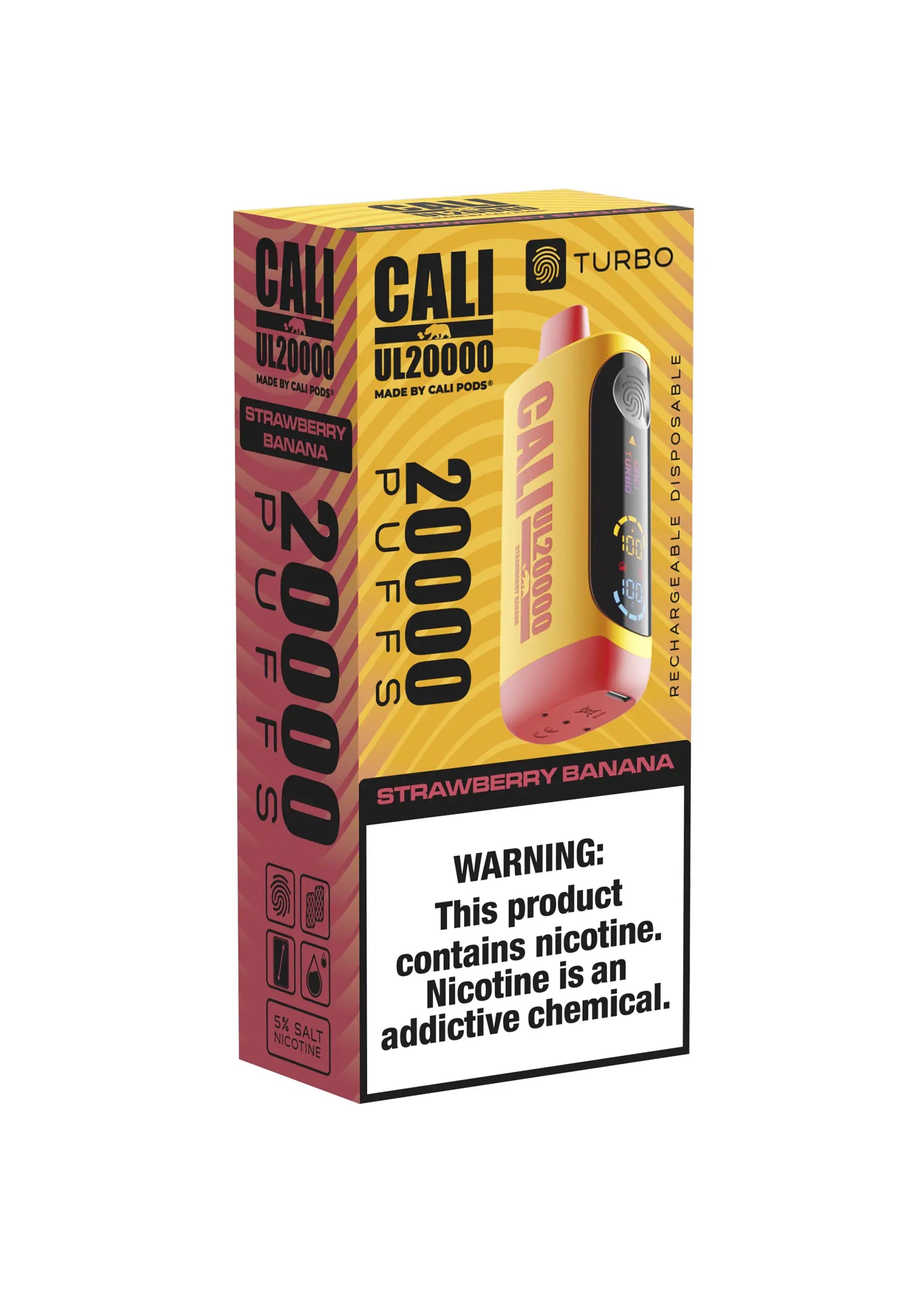 Cali UL20000 Strawberry Banana | GetPop Cali UL20000 Strawberry Banana | GetPop