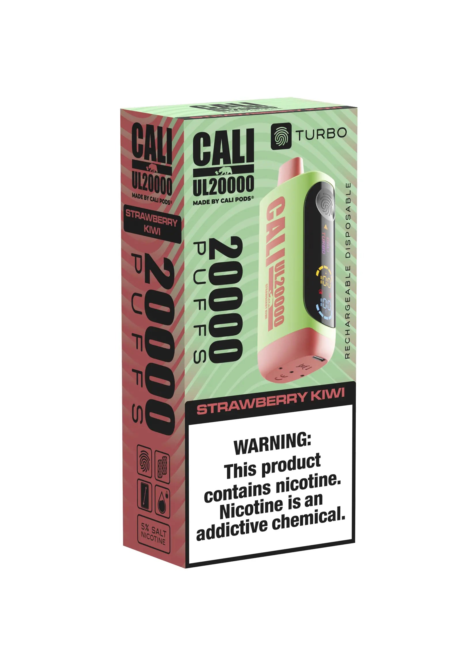 Cali UL20000 Strawberry Kiwi | GetPop