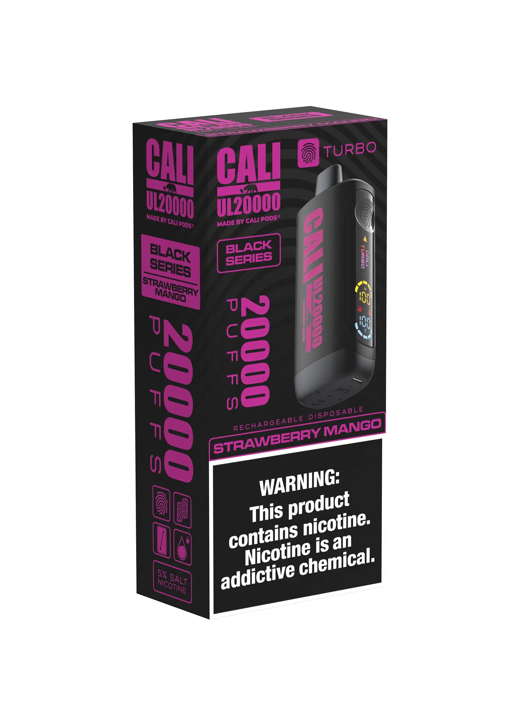 Cali UL20000 Strawberry Mango | GetPop Cali UL20000 Strawberry Mango | GetPop