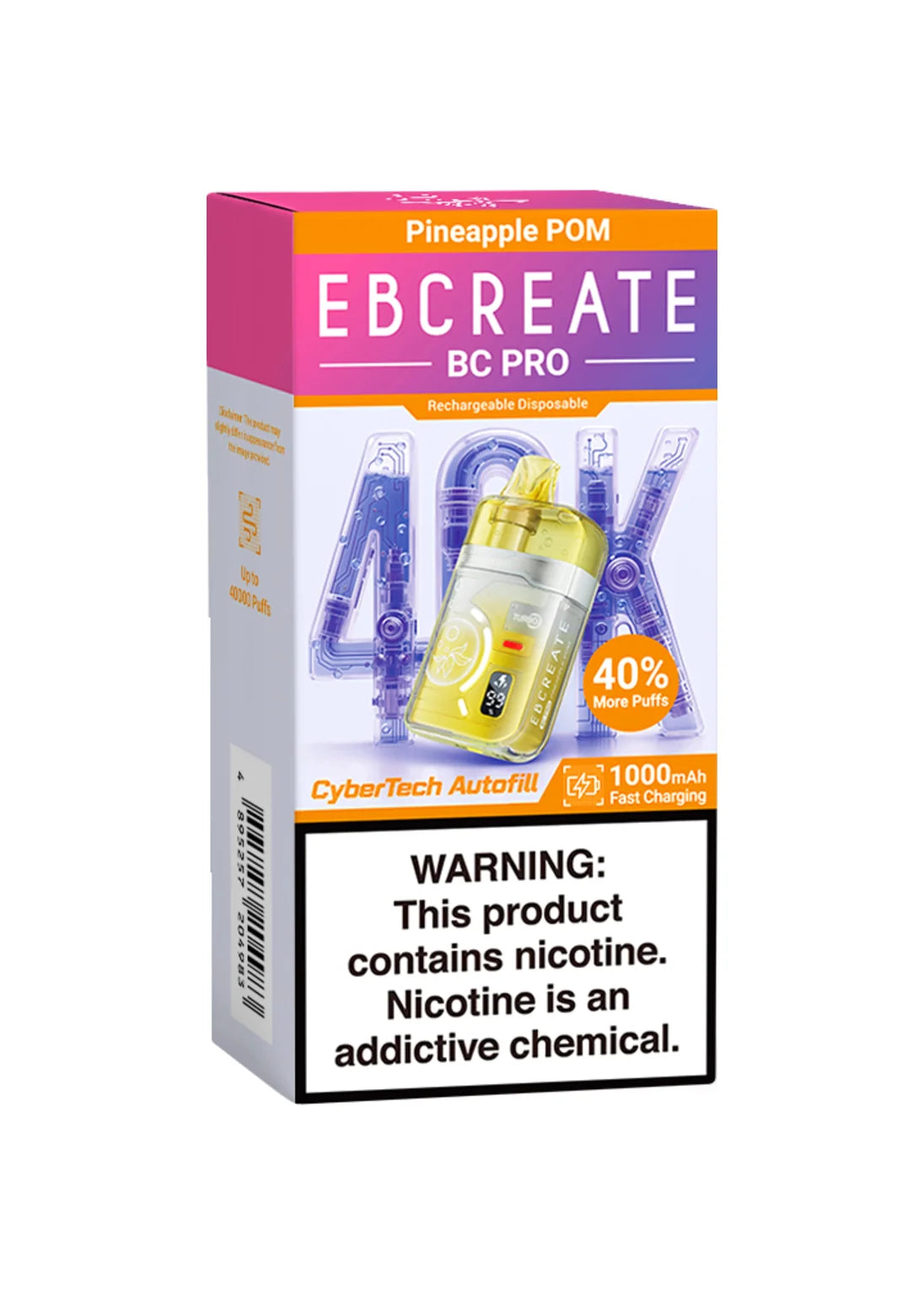 ebcreate bc pro 40k disposable vape Shop URB Vapes Online main image 1