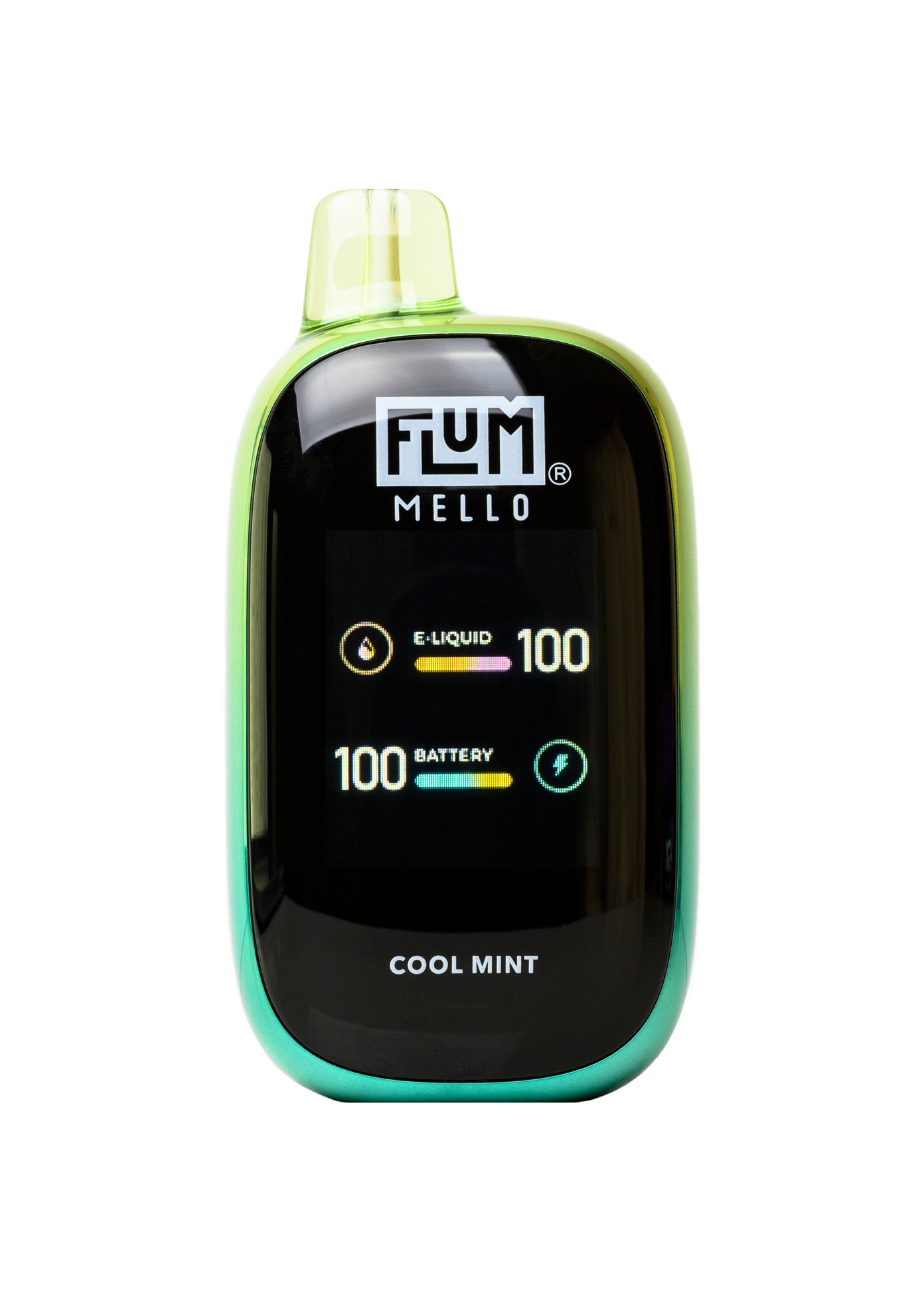 Flum Mello Nicotine Content Peach Icy FLUM Mello Vapes Flum Mello Nicotine Content Peach Icy FLUM Mello Vapes