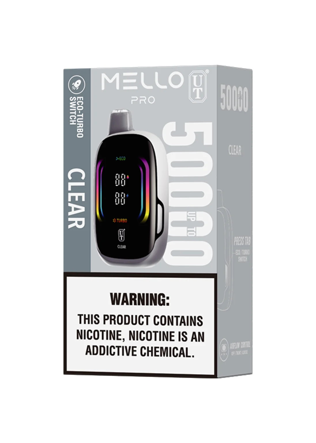 Flum Mello Pro 50K Clear | GetPop Flum Mello Pro 50K Clear | GetPop