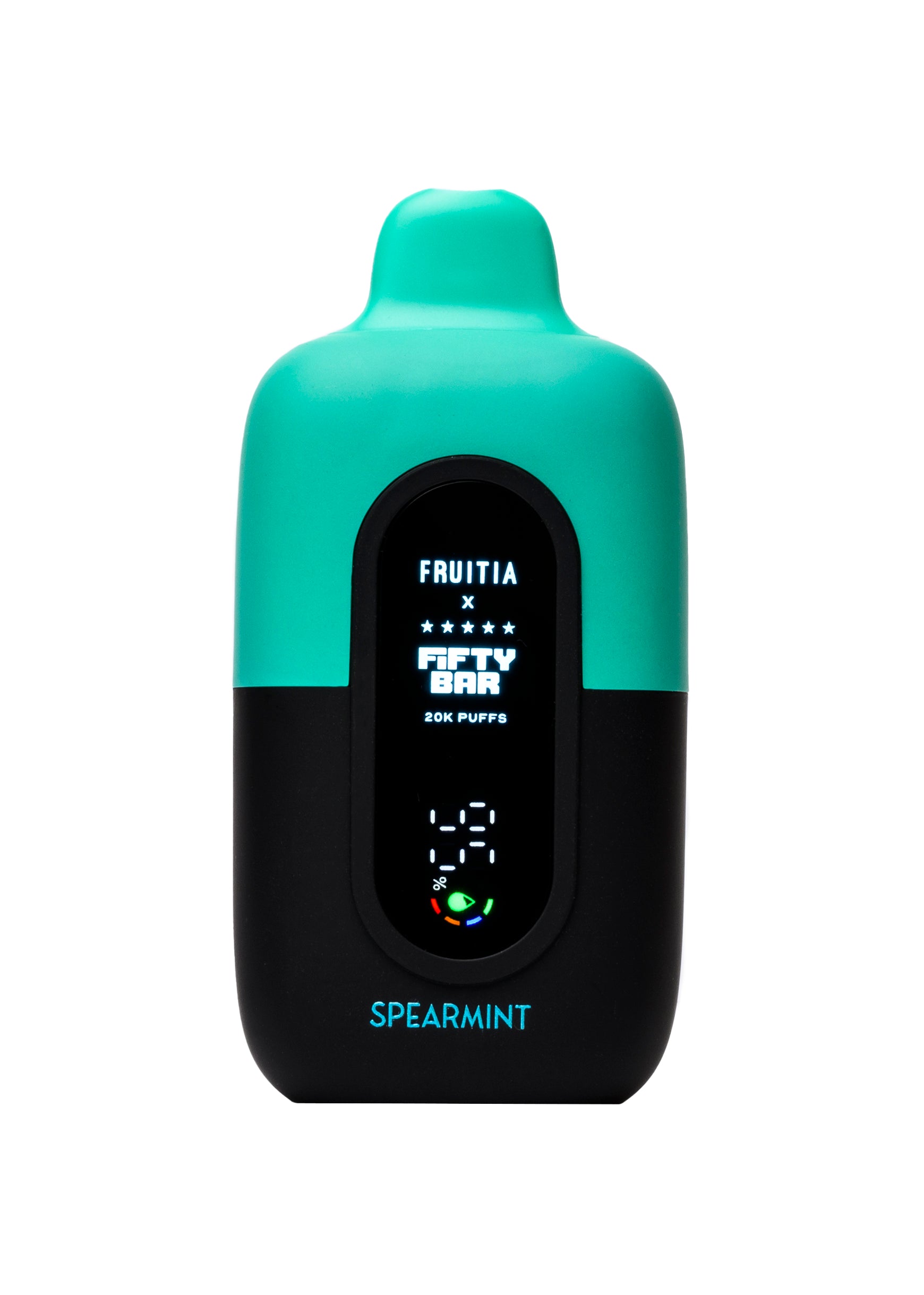 Fruitia x Fifty Bar 20K Spearmint | GetPop Fruitia x Fifty Bar 20K Spearmint | GetPop