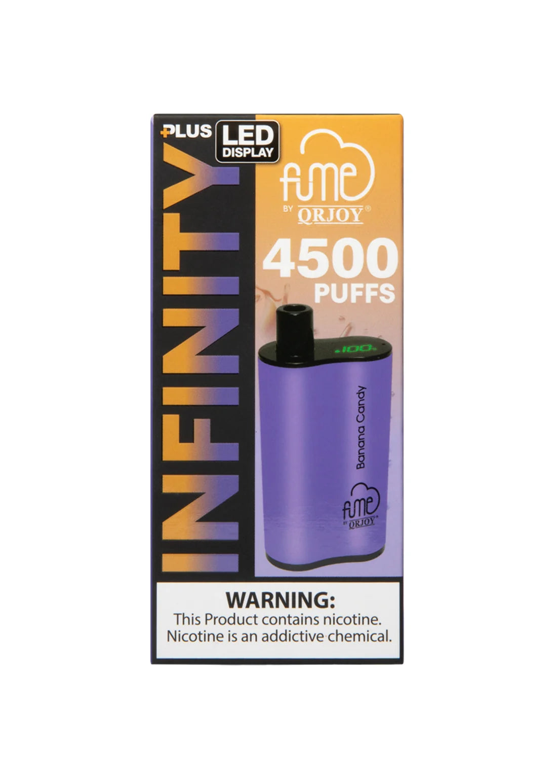 fume infinity disposable vape Fume Infinity Plus 4500 Banana Candy
