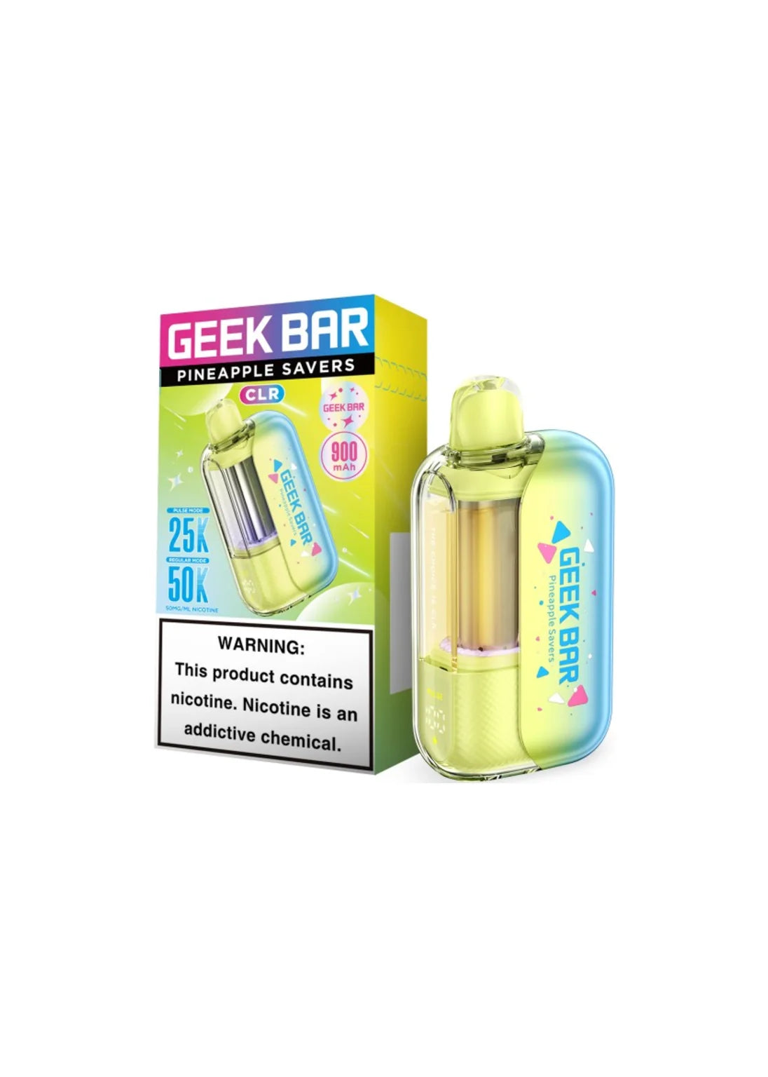 Geek Bar CLR 50K Pineapple Savers