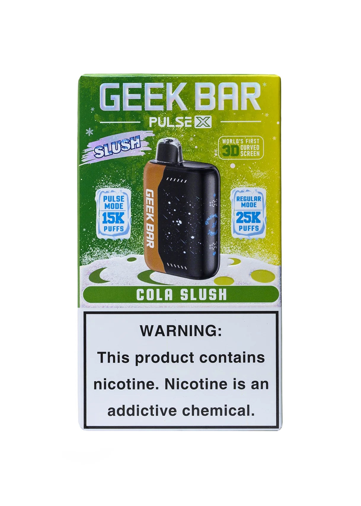 Geek Bar Pulse X 25K Cola Slush | GetPop Geek Bar Pulse X 25K Cola Slush | GetPop
