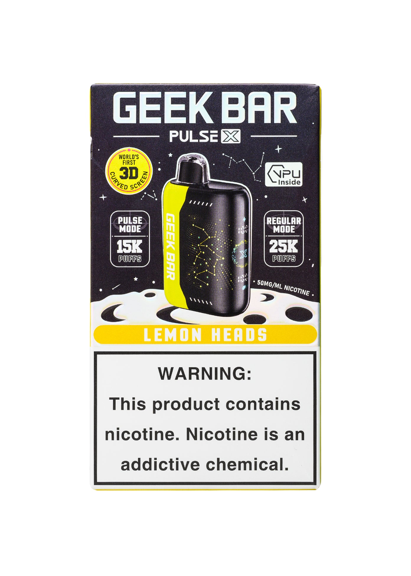Geek Bar Pulse X 25K Lemon Heads | GetPop Geek Bar Pulse X 25K Lemon Heads | GetPop