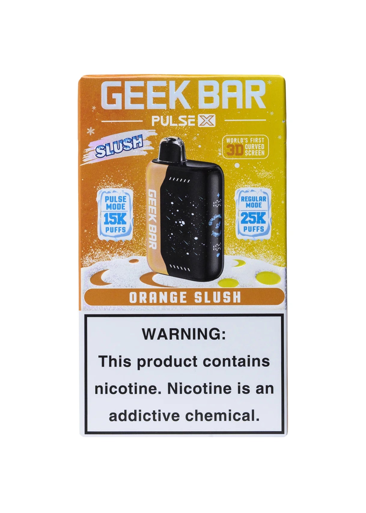 elf bar vape uk Geek Bar Pulse X 25K Orange Slush
