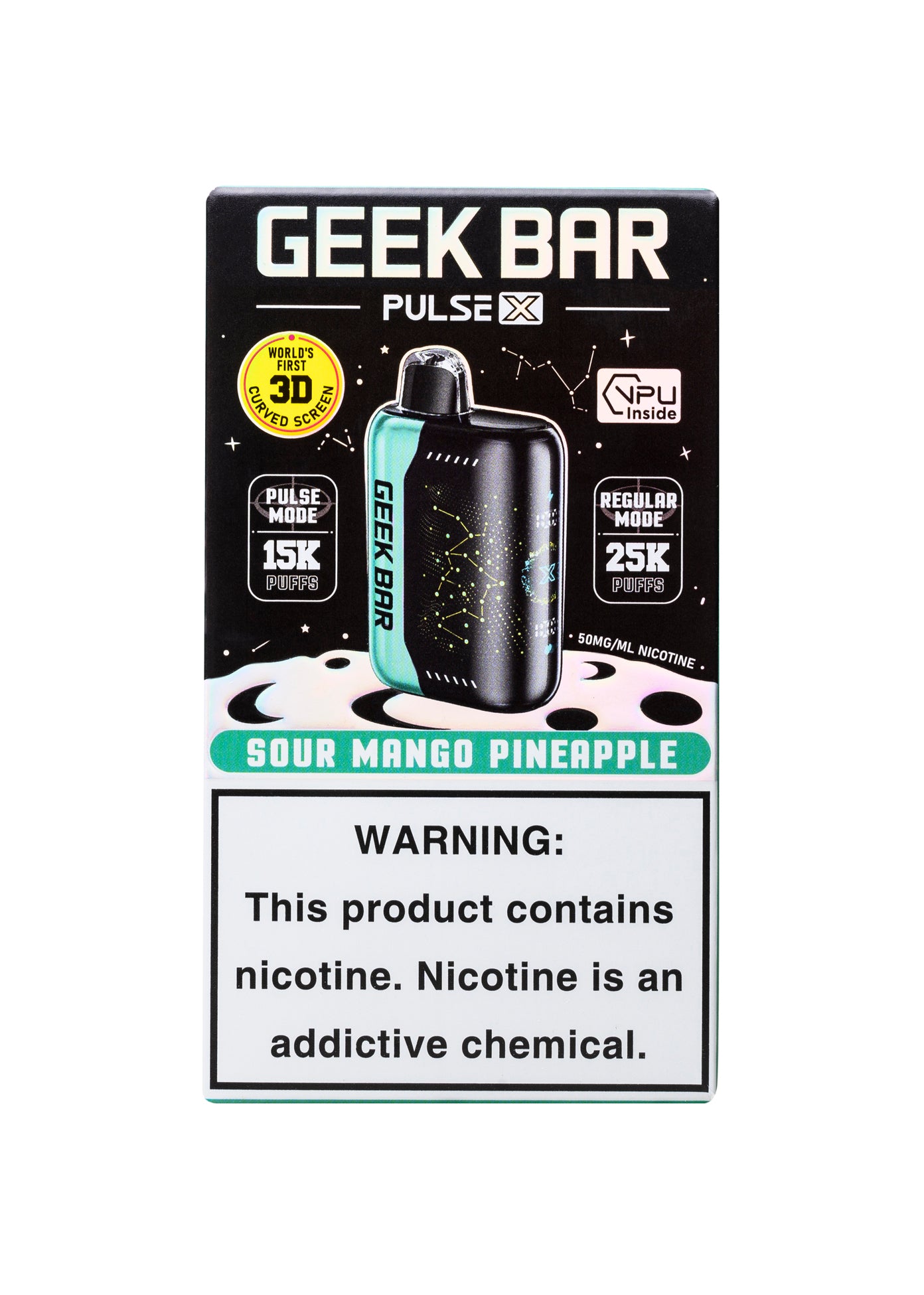 Geek Bar Pulse X 25K Sour Mango Pineapple | GetPop Geek Bar Pulse X 25K Sour Mango Pineapple | GetPop