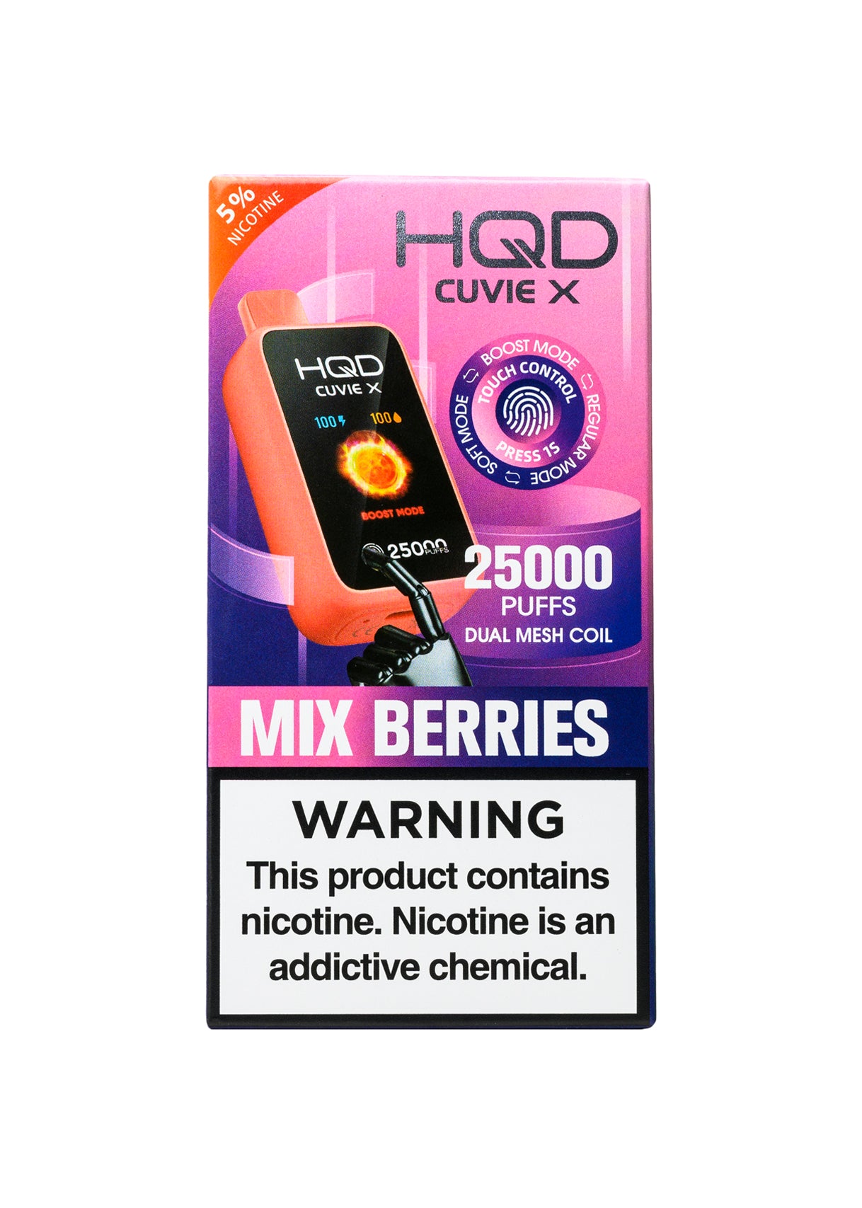 HQD Cuvie X 25000 Mix Berries | GetPop HQD Cuvie X 25000 Mix Berries | GetPop