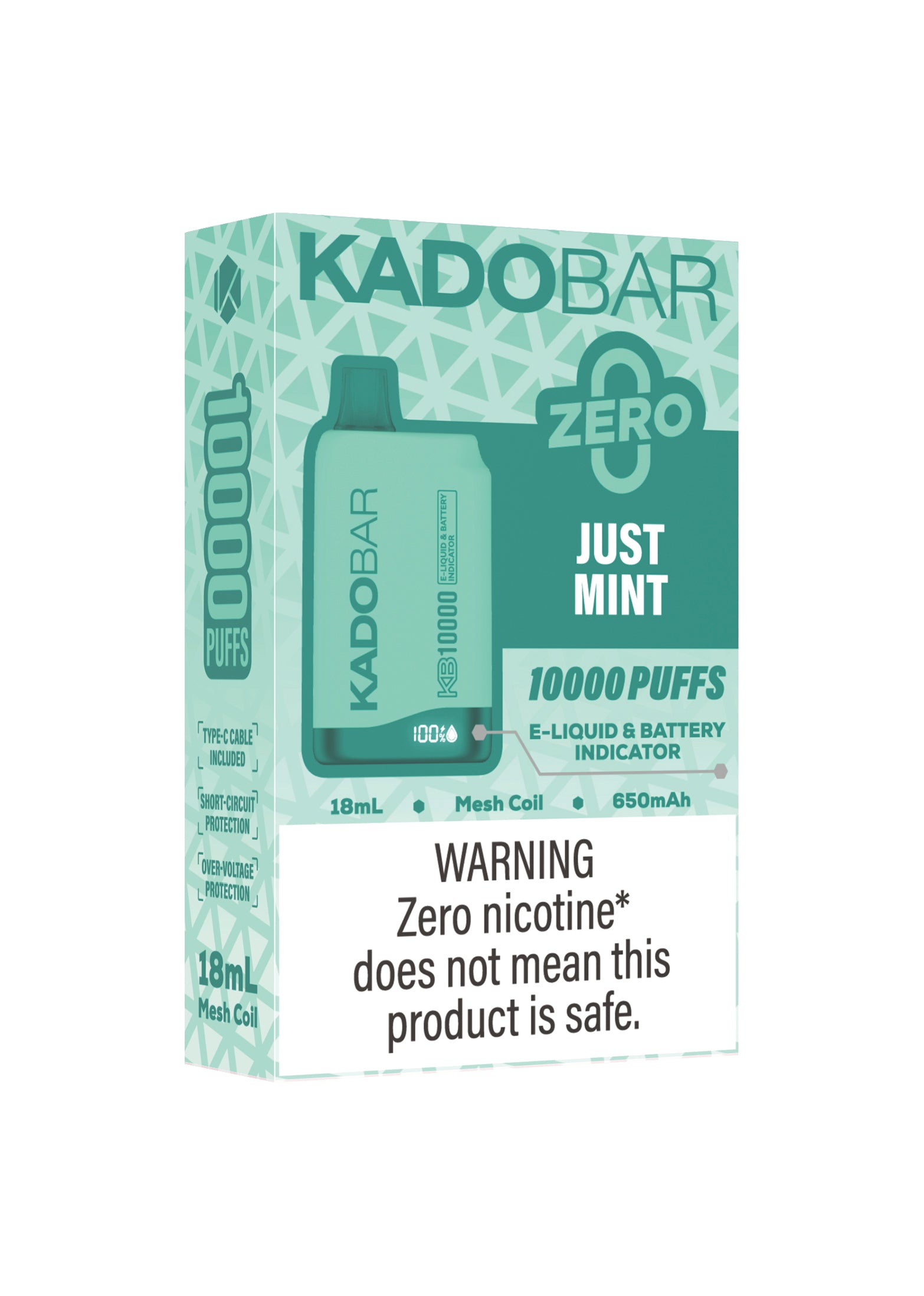 Kado Bar KB10000 ZERO Just Mint 0% | GetPop Kado Bar KB10000 ZERO Just Mint 0% | GetPop