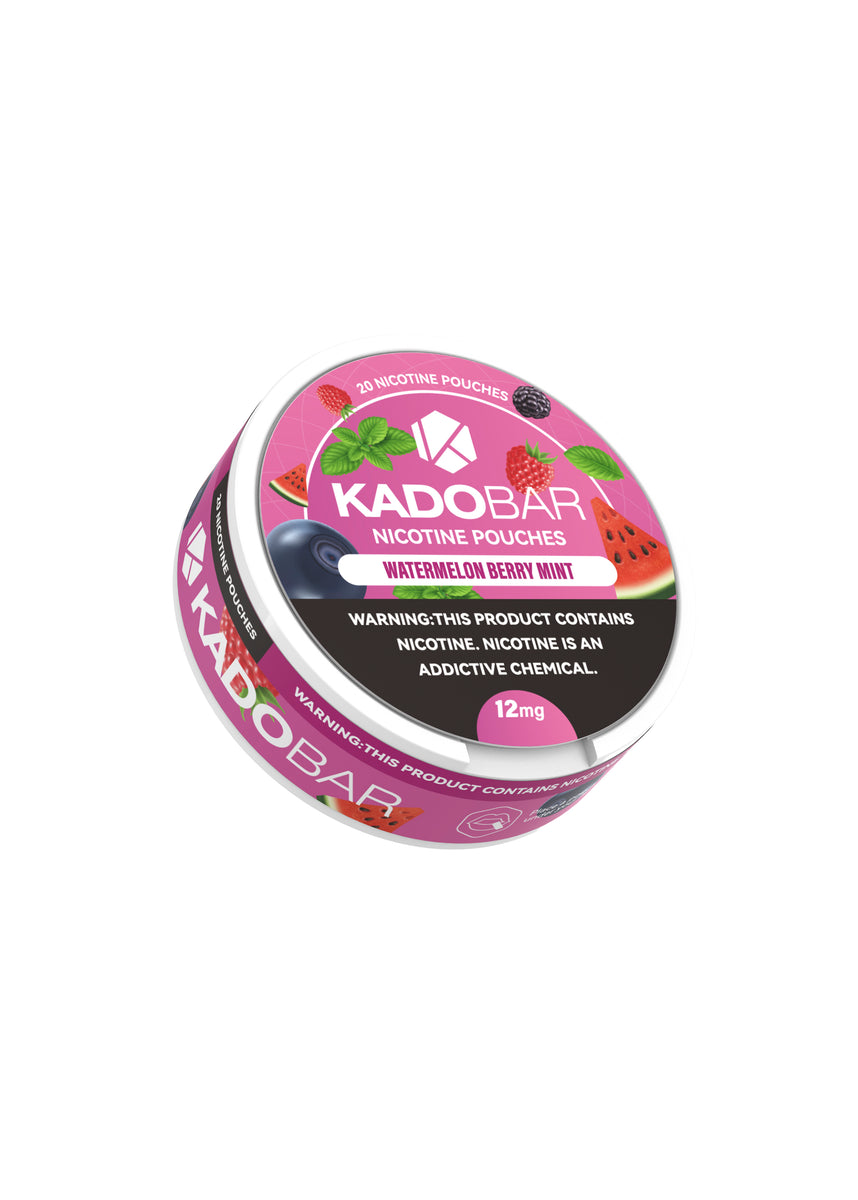 Kado Bar Watermelon Berry Mint Nicotine Pouches GetPop