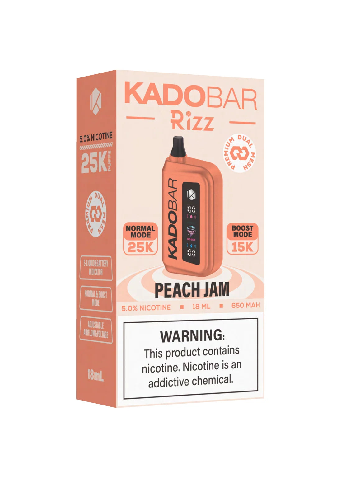 Kado Bar Rizz 25K Peach Jam | GetPop Kado Bar Rizz 25K Peach Jam | GetPop