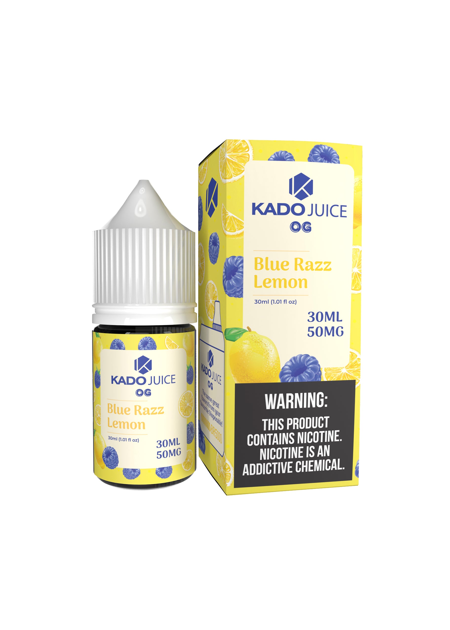 Kado Juice Salt Blue Razz Lemon | GetPop Kado Juice Salt Blue Razz Lemon | GetPop
