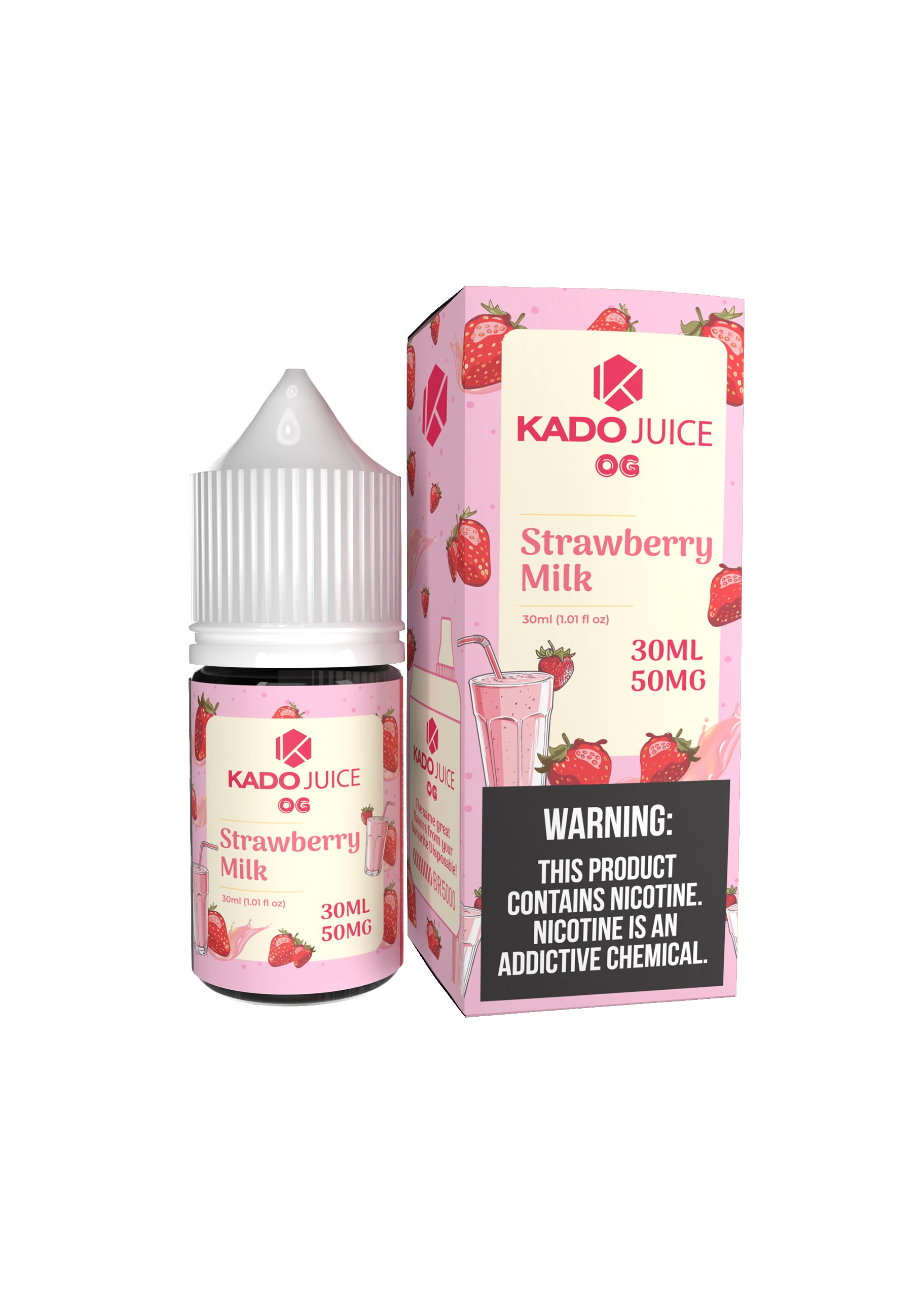 elf bar vape uk Glas BSX Strawberry Milk eJuice — eJuiceDirect main image 0