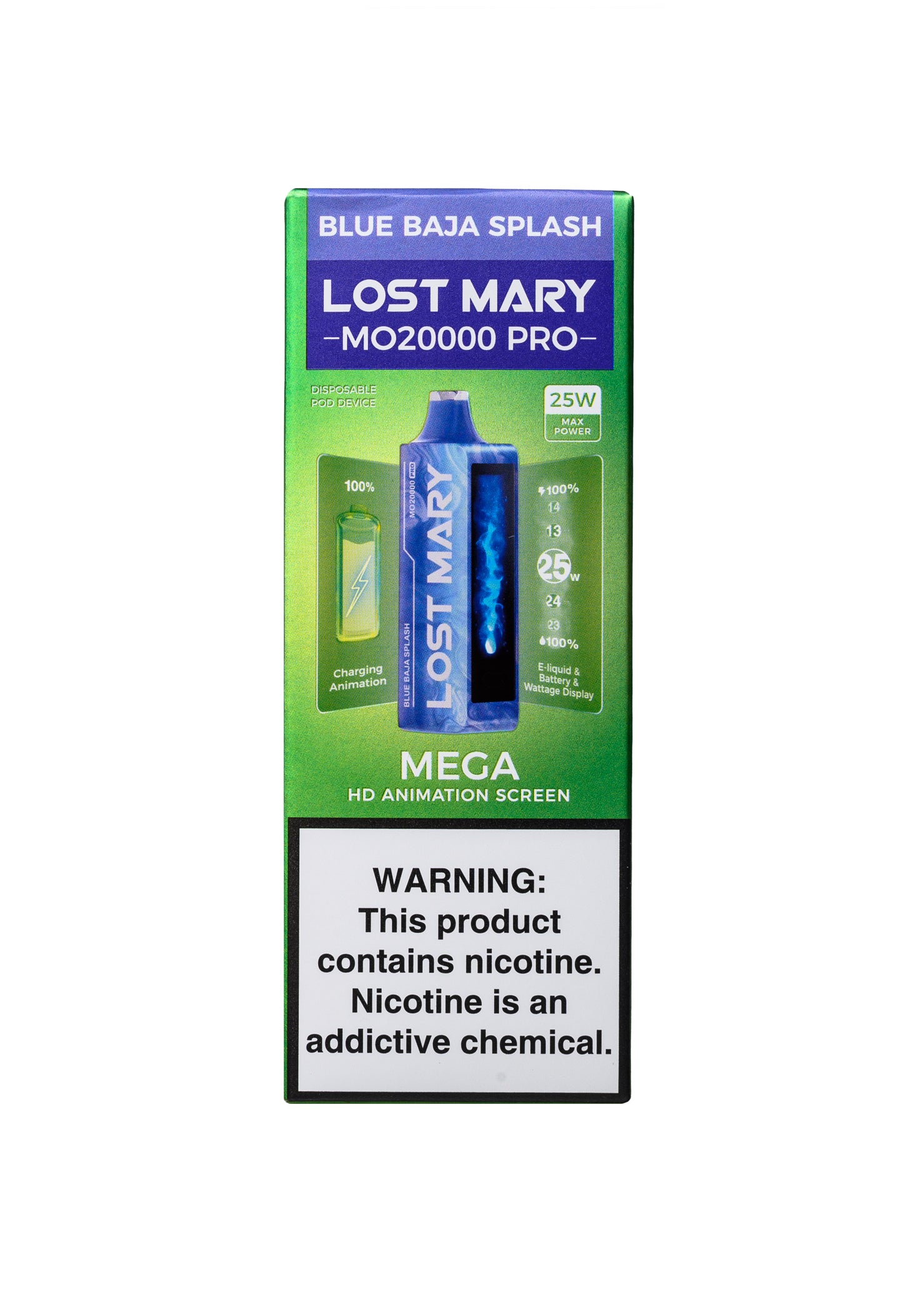 Lost Mary MO20000 PRO Blue Baja Splash | GetPop Lost Mary MO20000 PRO Blue Baja Splash | GetPop