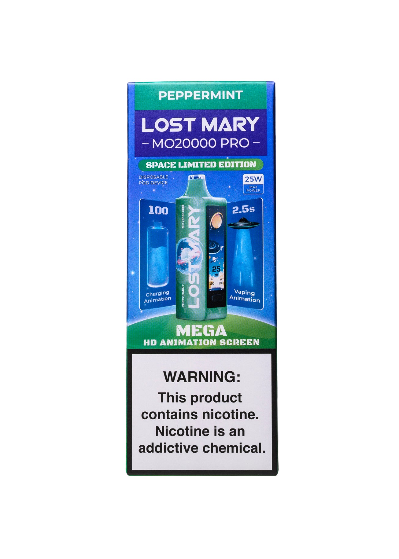 Lost Mary MO20000 PRO Peppermint | GetPop Lost Mary MO20000 PRO Peppermint | GetPop