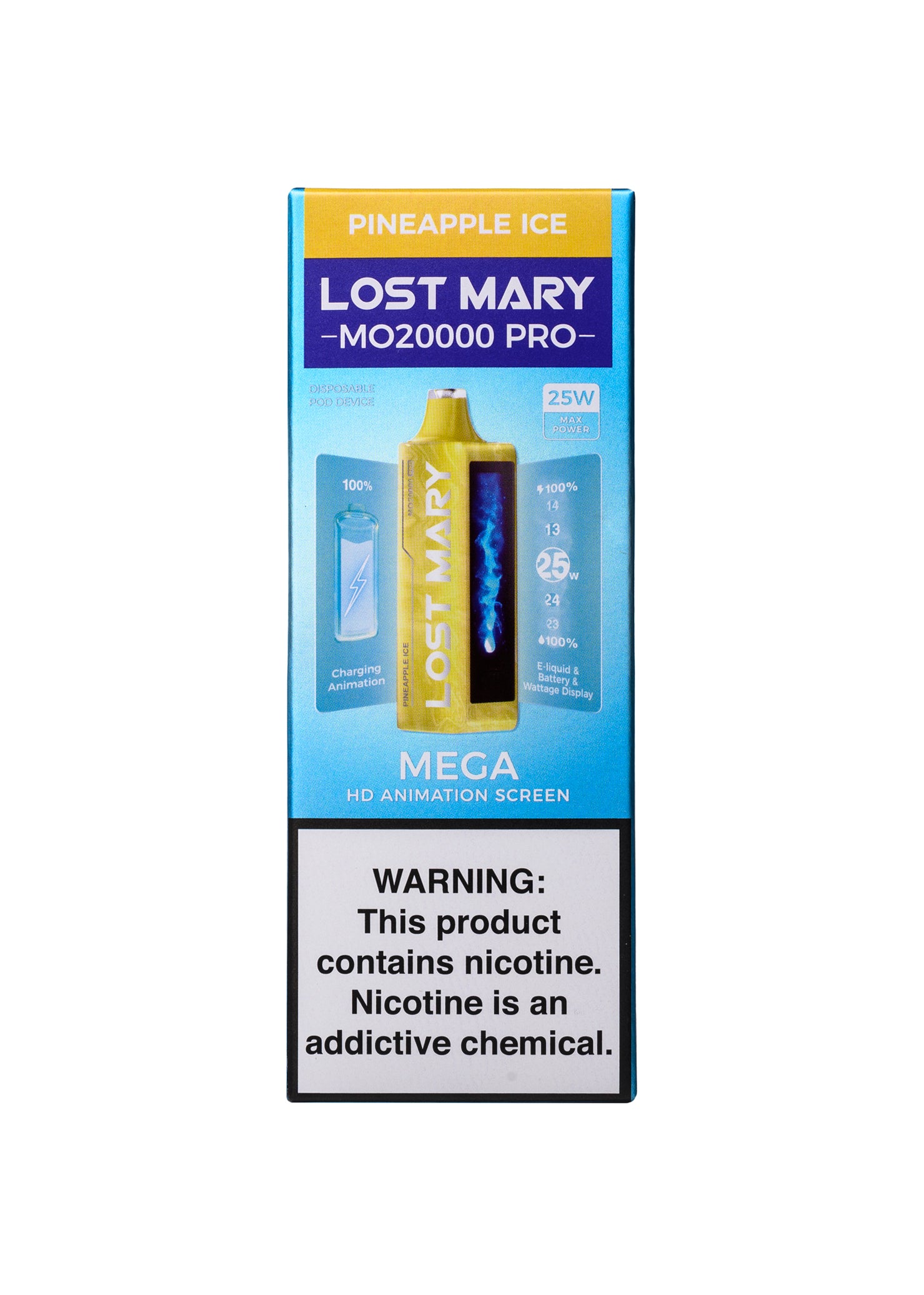 lost mary pineapple ice pods Pineapple ICE Lost Mary BM600 Prefilled Pod Kit main image 0