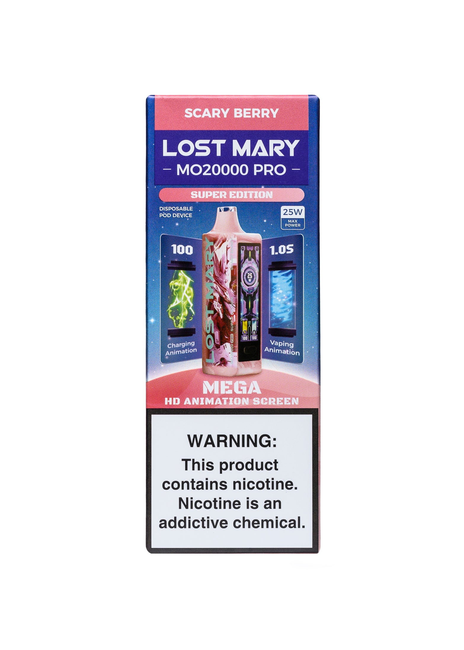 how much is elf bar vape Lost Mary MO20000 Pro Super Edition Disposable Vape 18ml 5% main image 0
