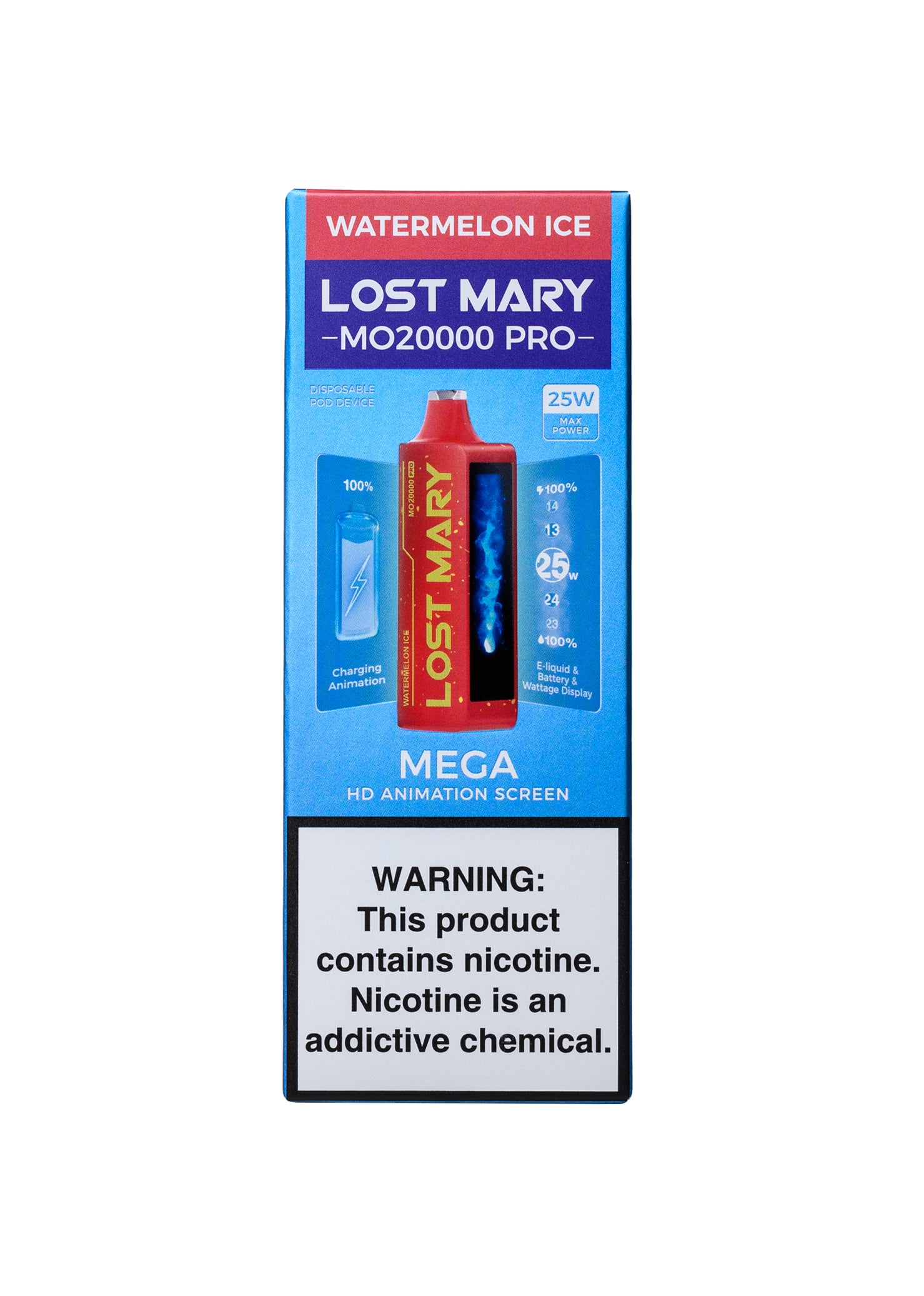 Lost Mary MO20000 PRO Watermelon Ice | GetPop Lost Mary MO20000 PRO Watermelon Ice | GetPop