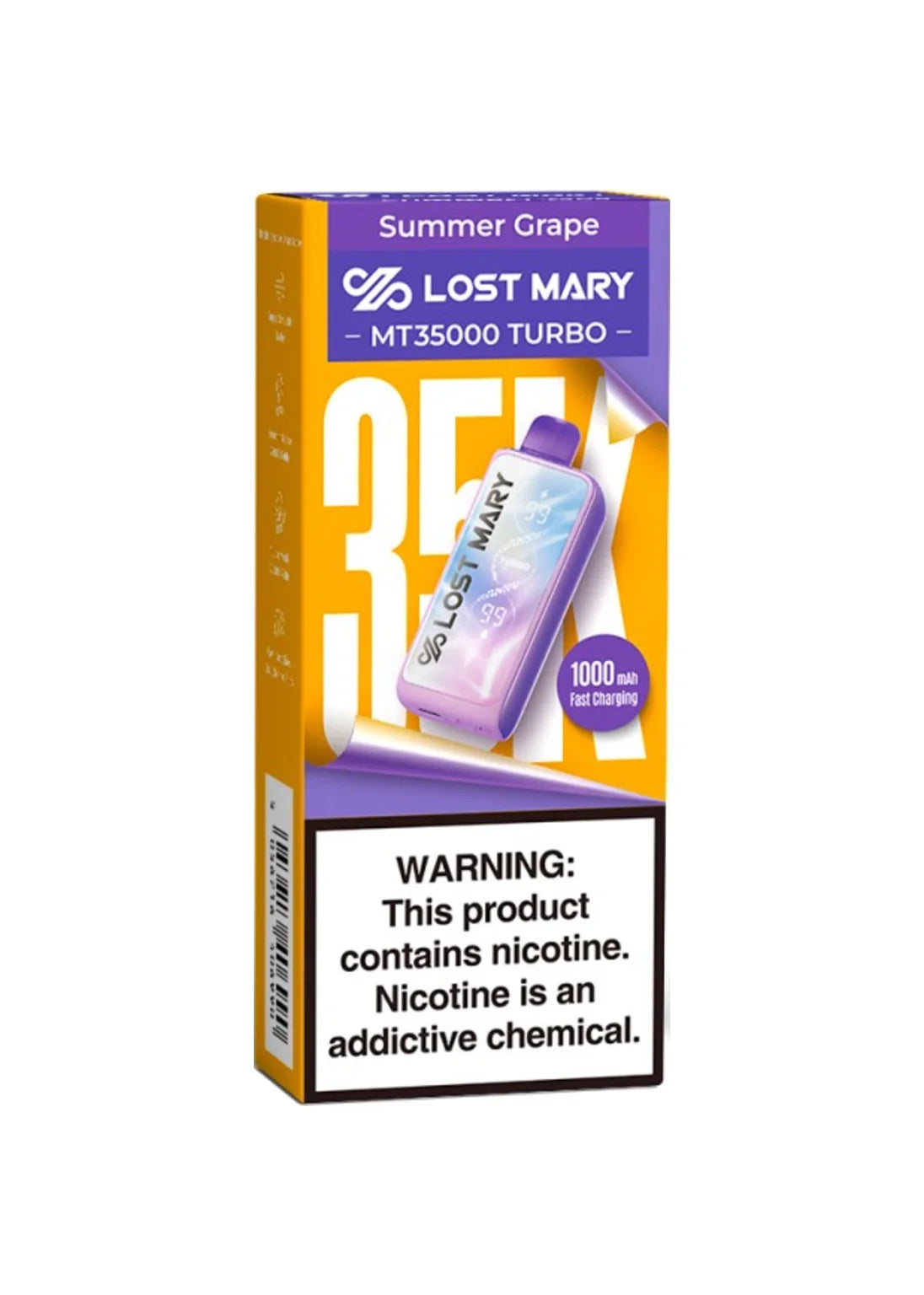 Lost Mary MT35000 Turbo Summer Grape | GetPop Lost Mary MT35000 Turbo Summer Grape | GetPop