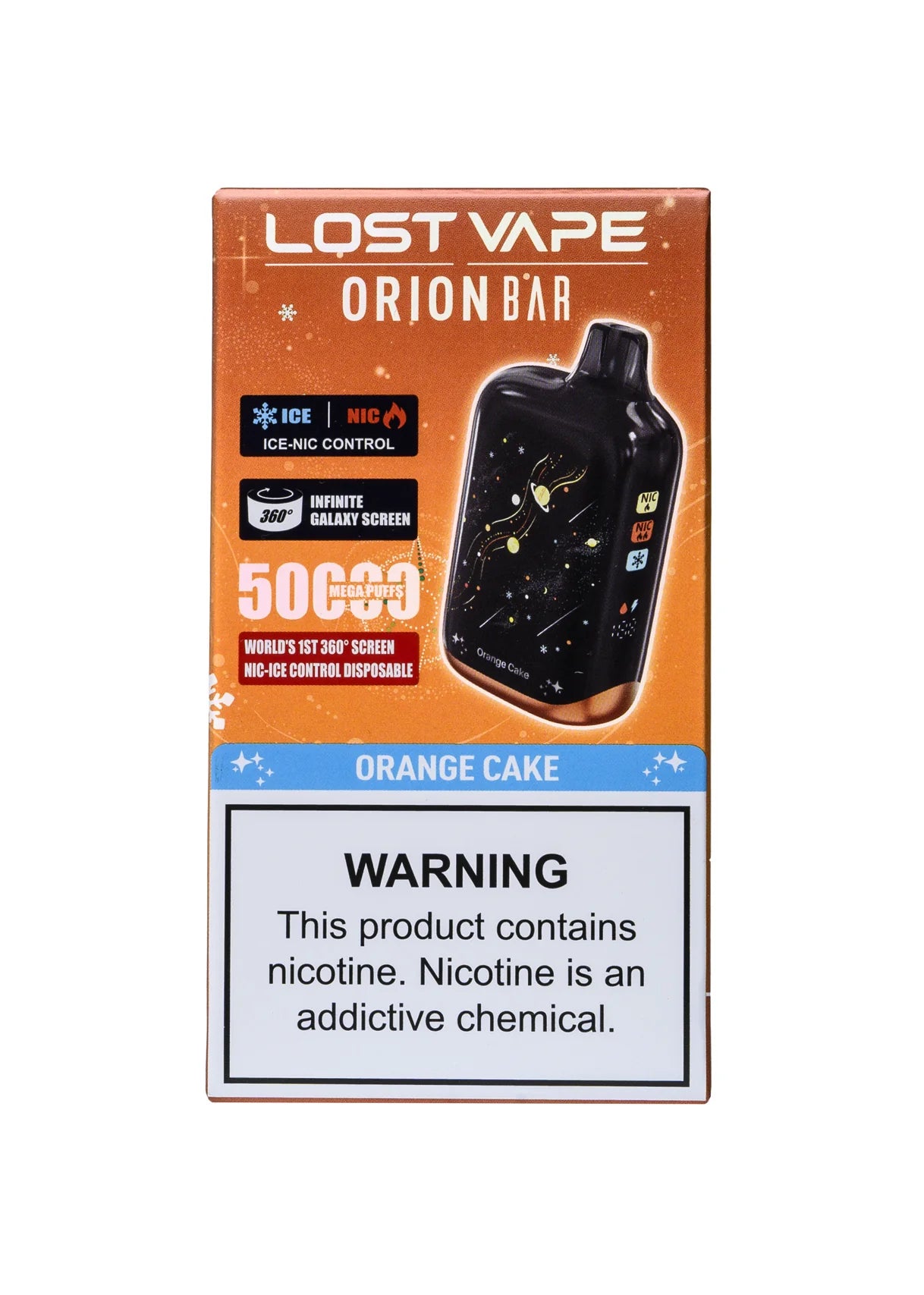 elf bar vape uk Lost Vape Orion Bar 50K Orange Cake