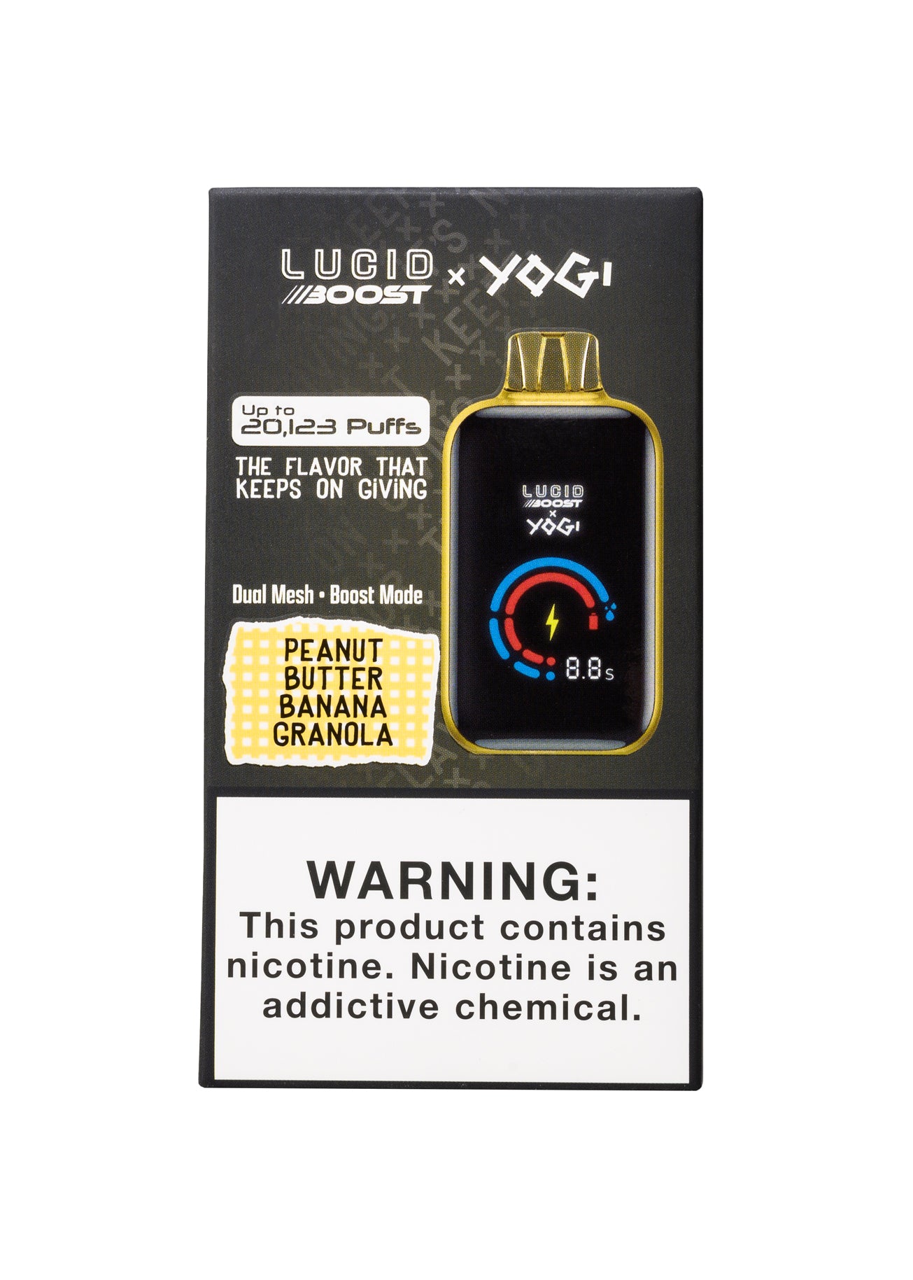 Lucid Boost x Yogi 20K Peanut Butter Banana Granola | GetPop