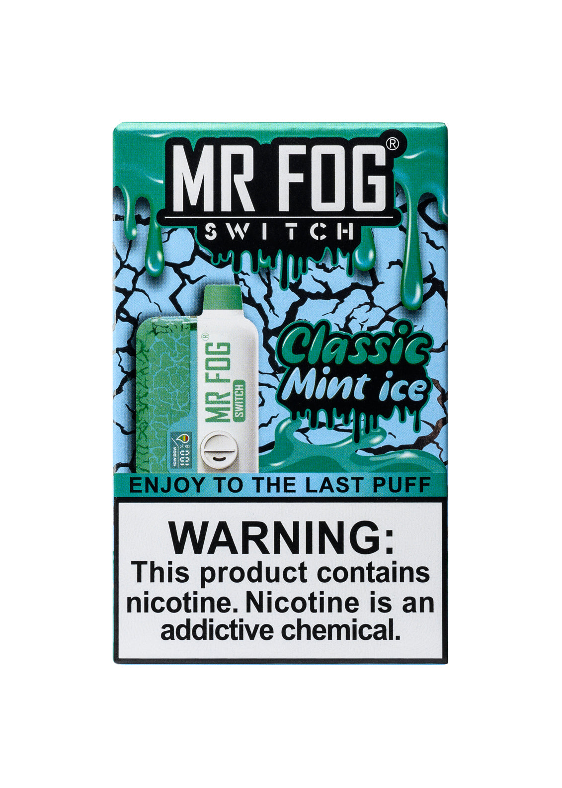 how much is elf bar vape Mr Fog Switch SW15000 Classic Mint Ice