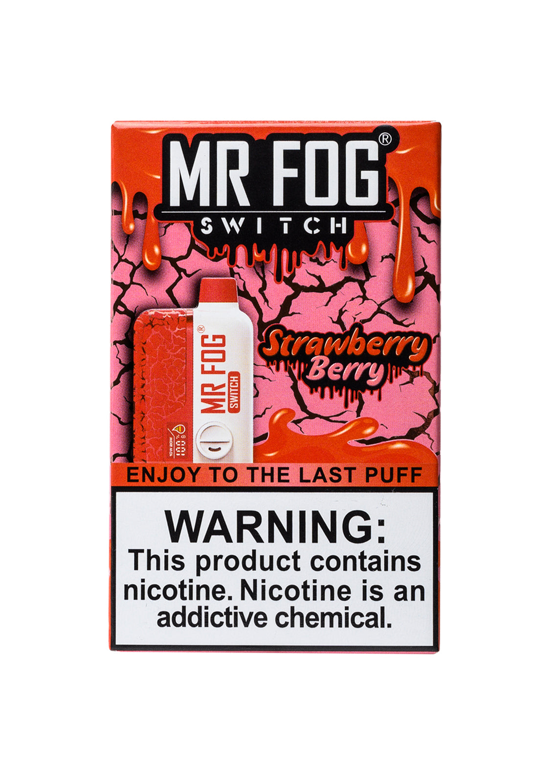 Mr Fog Switch SW15000 Strawberry Berry | GetPop Mr Fog Switch SW15000 Strawberry Berry | GetPop