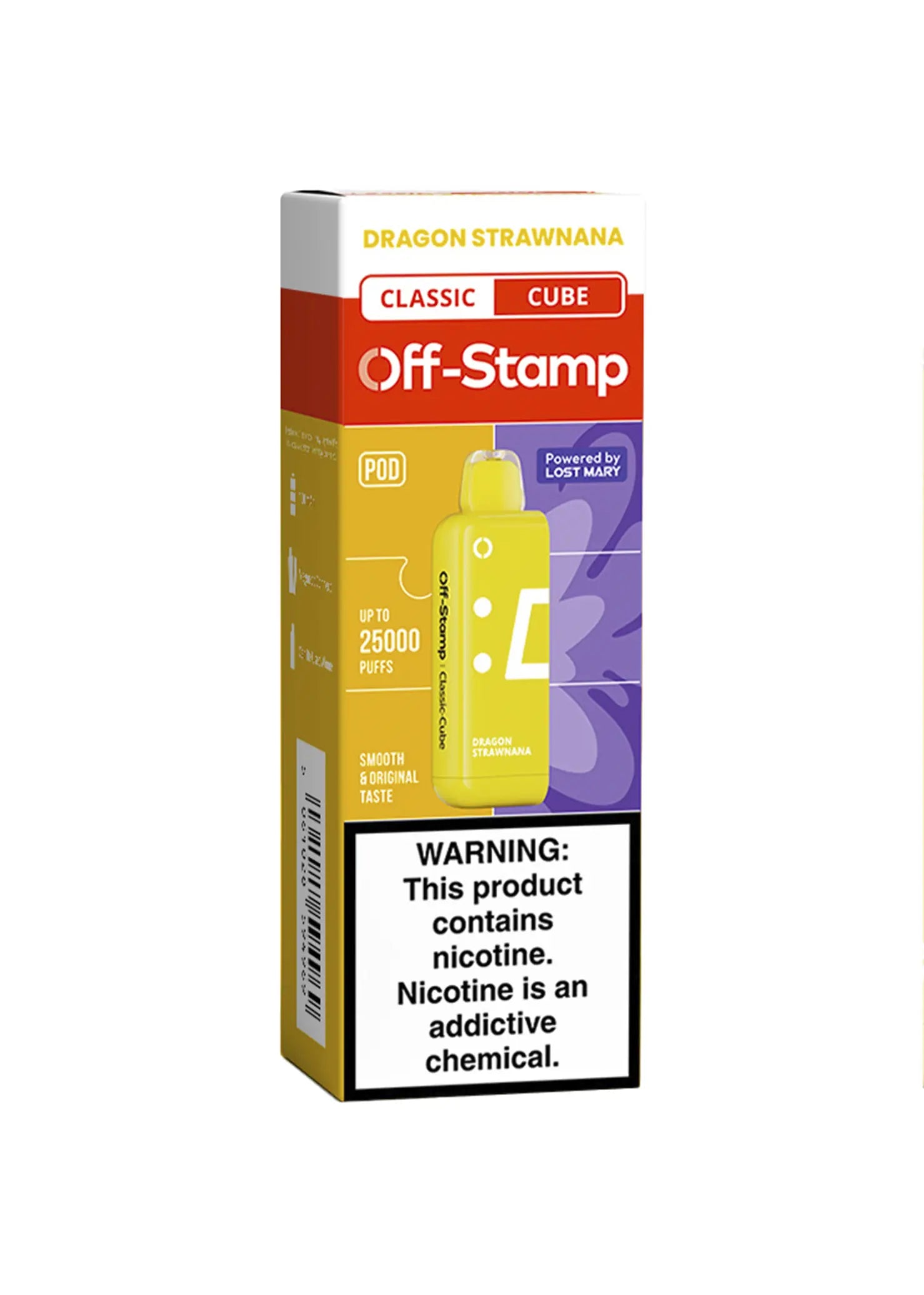 Off-Stamp Classic Cube Pod Dragon Strawnana | GetPop Off-Stamp Classic Cube Pod Dragon Strawnana | GetPop