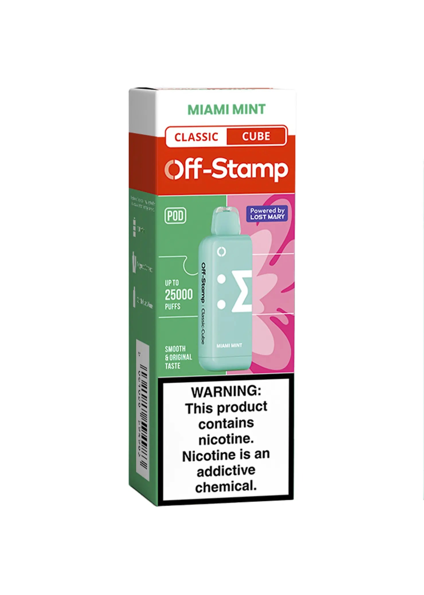 Off-Stamp Classic Cube Pod Miami Mint
