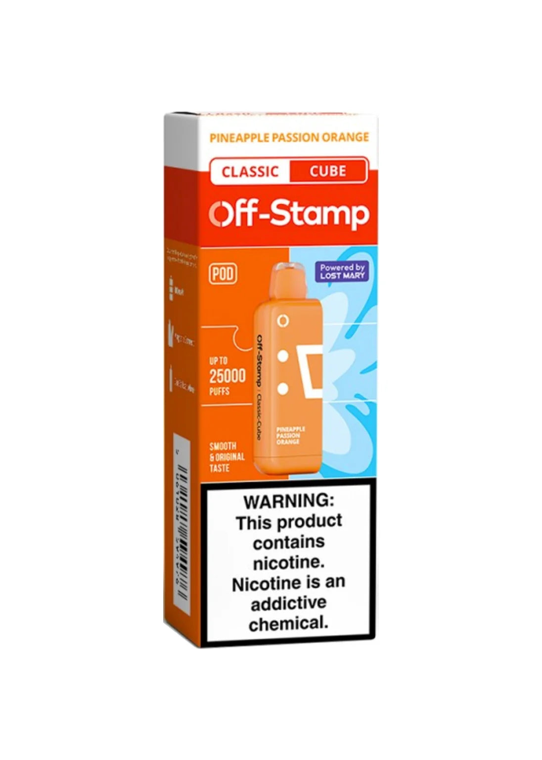 can you still buy vape juice in wisconsin Off-Stamp Classic Cube Pod Pineapple Passion Orange