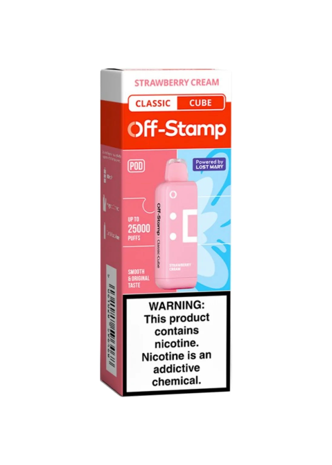 Off-Stamp Classic Cube Pod Strawberry Cream | GetPop