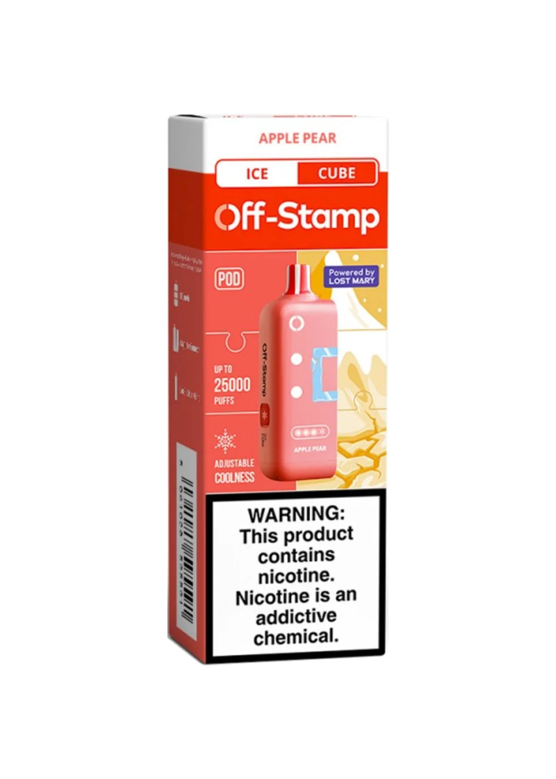 Off-Stamp Ice Cube Pod Apple Pear | GetPop Off-Stamp Ice Cube Pod Apple Pear | GetPop