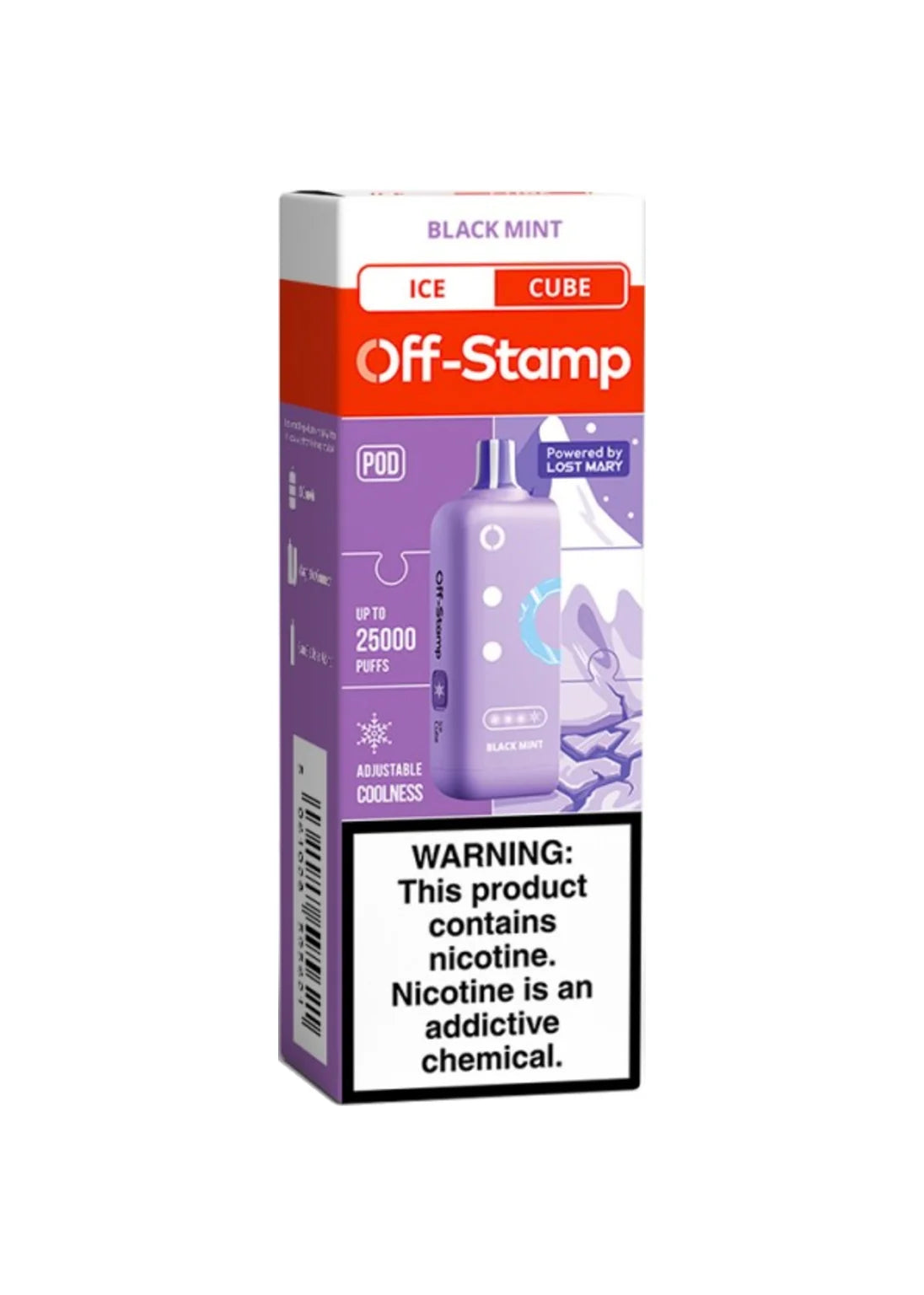 Off-Stamp Ice Cube Pod Black Mint | GetPop