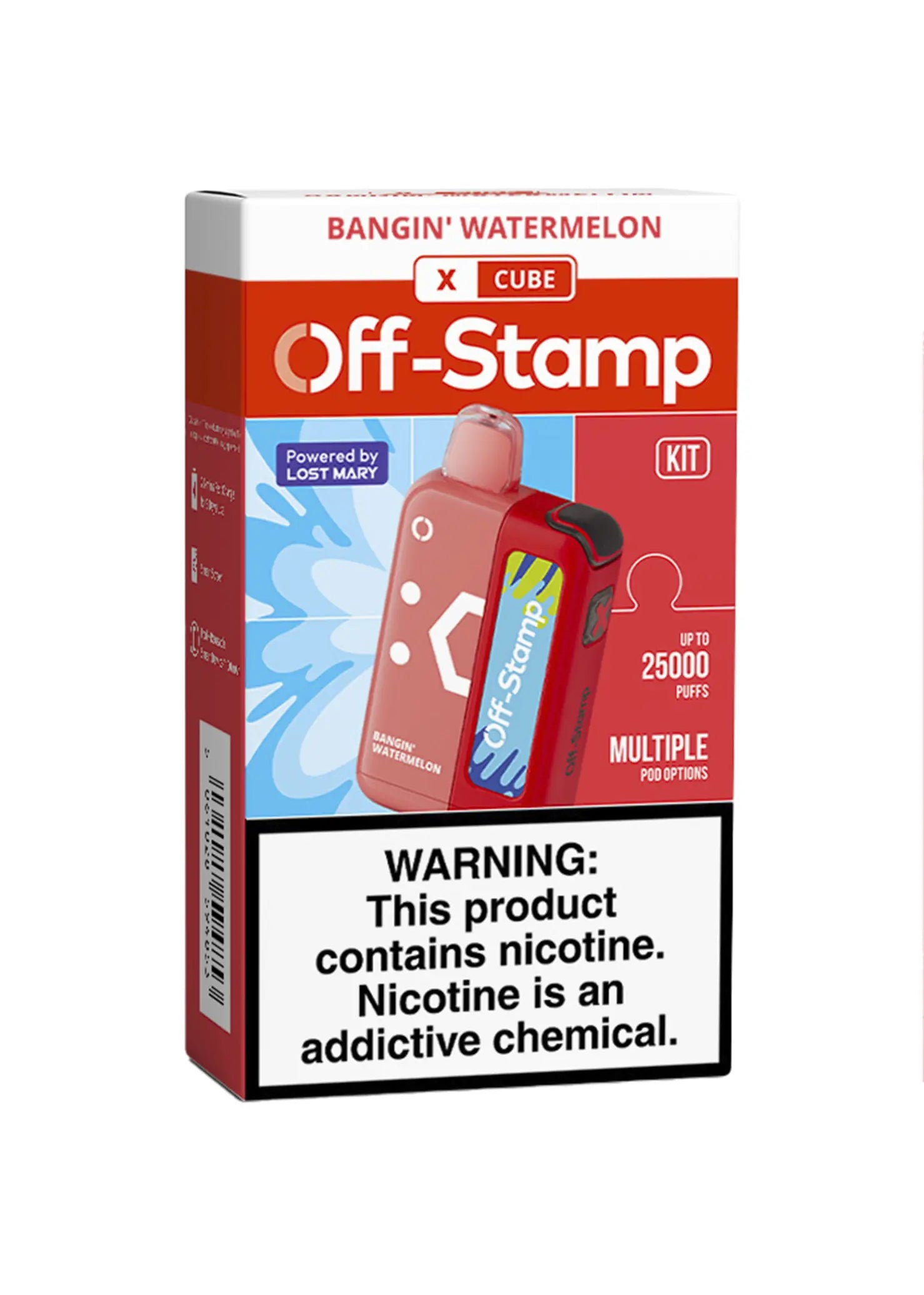 Off-Stamp X-Cube Kit Bangin Watermelon | GetPop Off-Stamp X-Cube Kit Bangin Watermelon | GetPop
