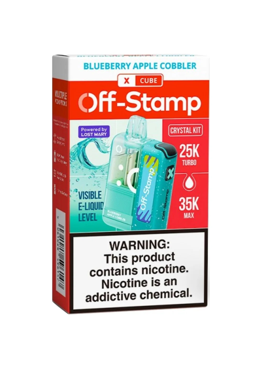 Off-Stamp X-Cube Kit Blueberry Apple Cobbler | GetPop Off-Stamp X-Cube Kit Blueberry Apple Cobbler | GetPop