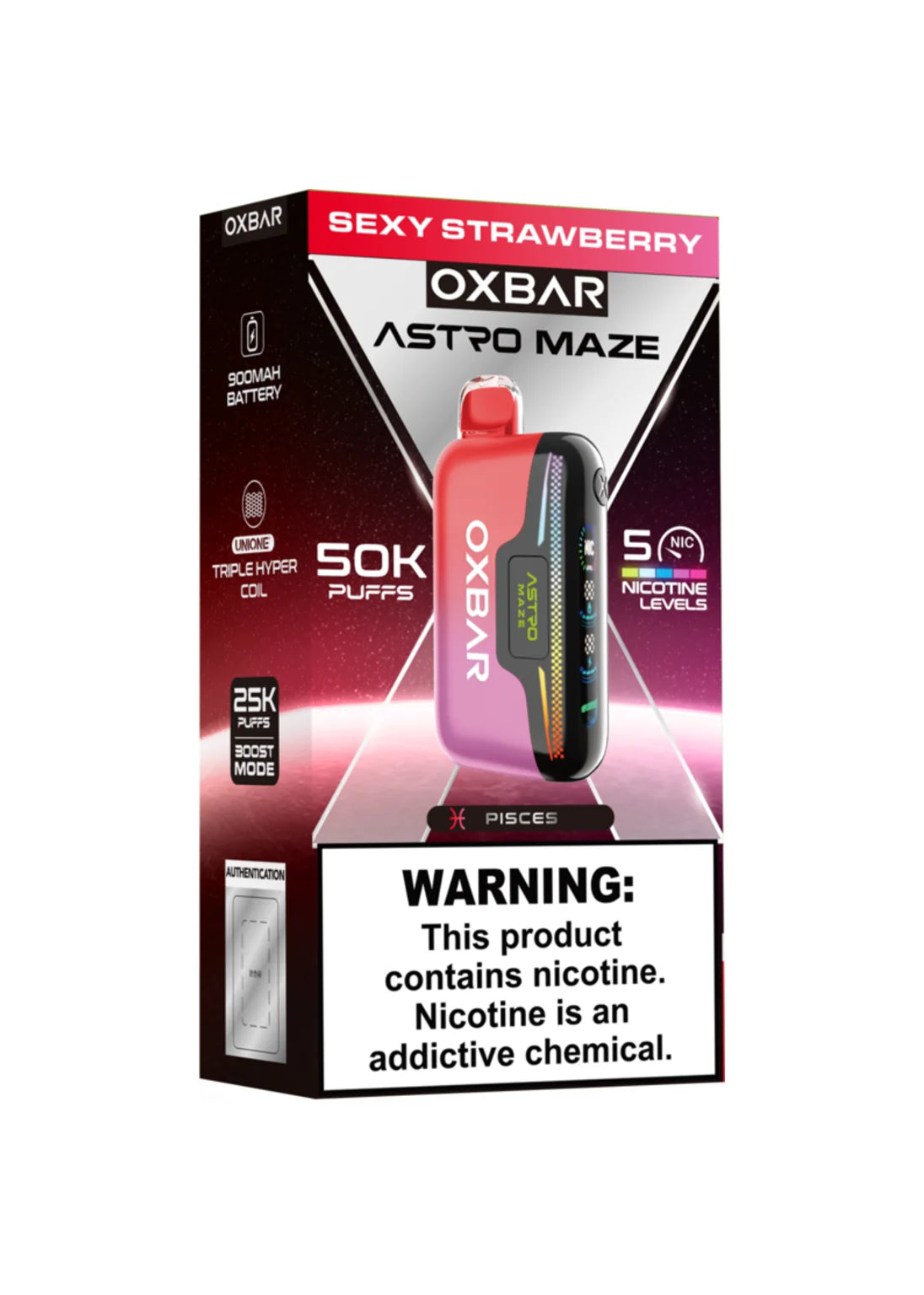 Oxbar Astro Maze 50K Sexy Strawberry