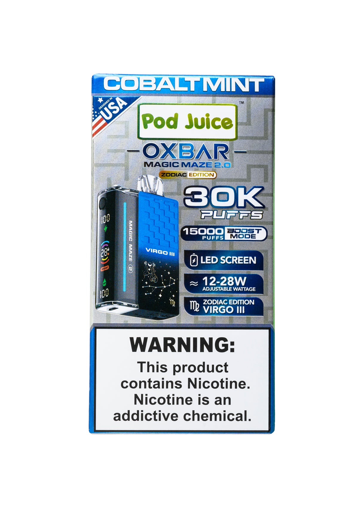 Oxbar Magic Maze 2 Cobalt Mint | GetPop