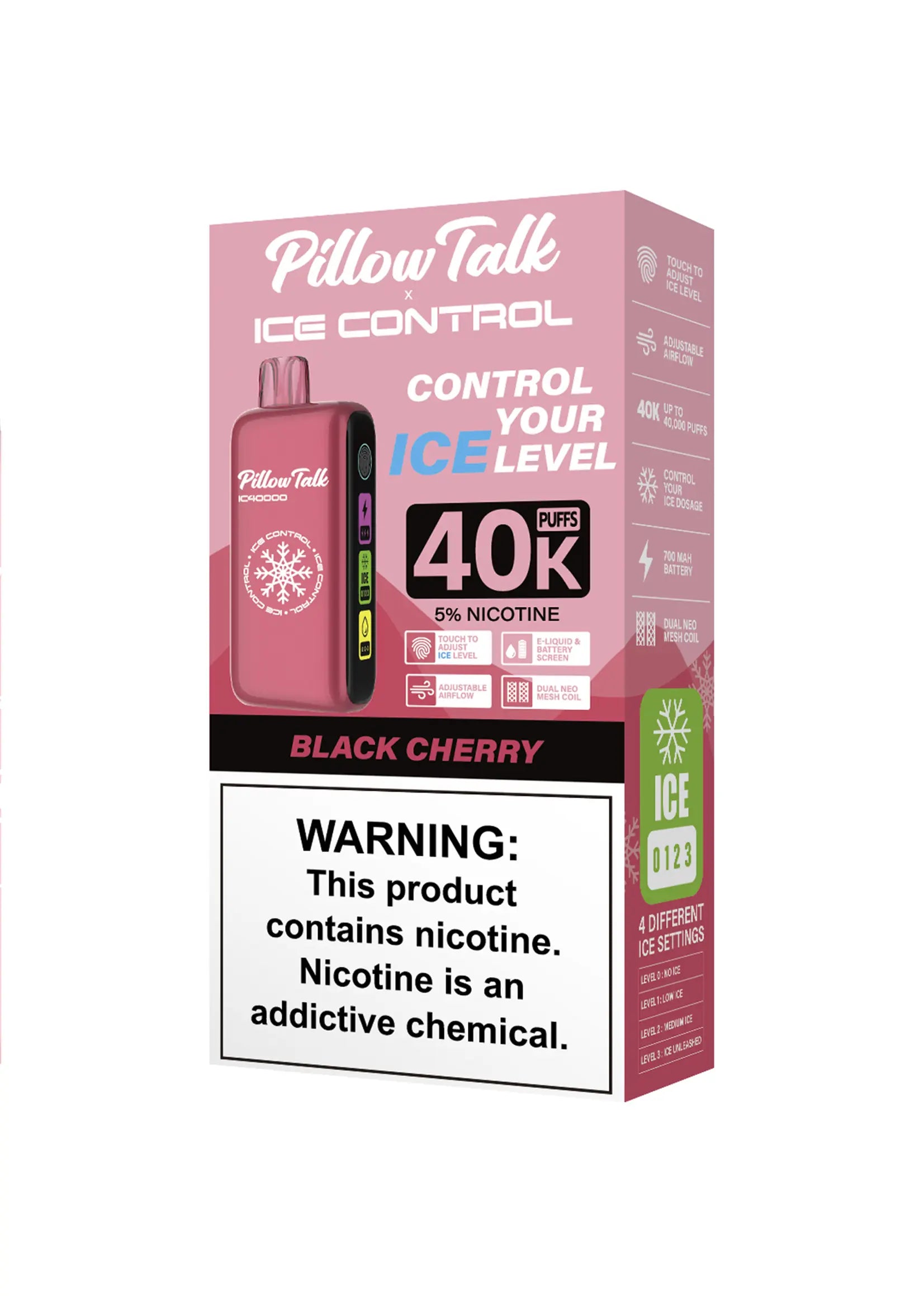 Pillow Talk Ice Control IC40000 Black Cherry | GetPop Pillow Talk Ice Control IC40000 Black Cherry | GetPop