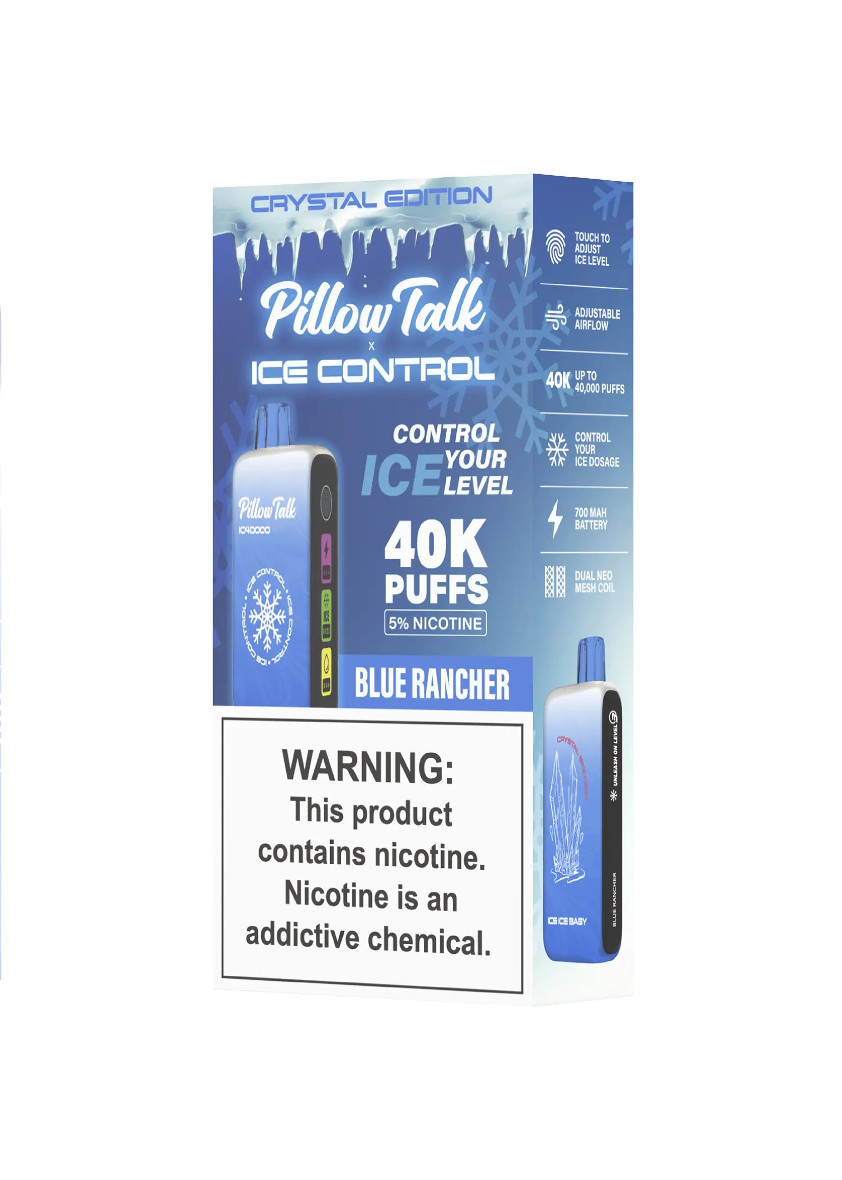 Pillow Talk Ice Control IC40000 Blue Rancher | GetPop Pillow Talk Ice Control IC40000 Blue Rancher | GetPop