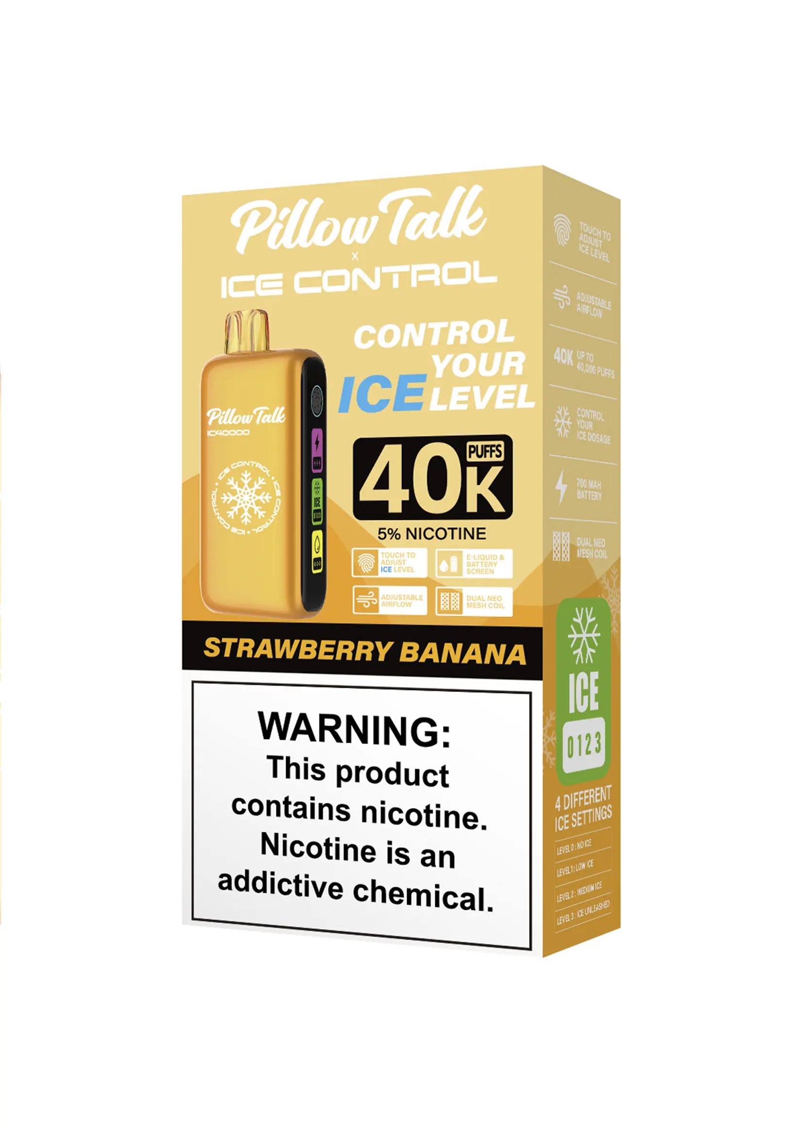 Pillow Talk Ice Control IC40000 Strawberry Banana | GetPop Pillow Talk Ice Control IC40000 Strawberry Banana | GetPop