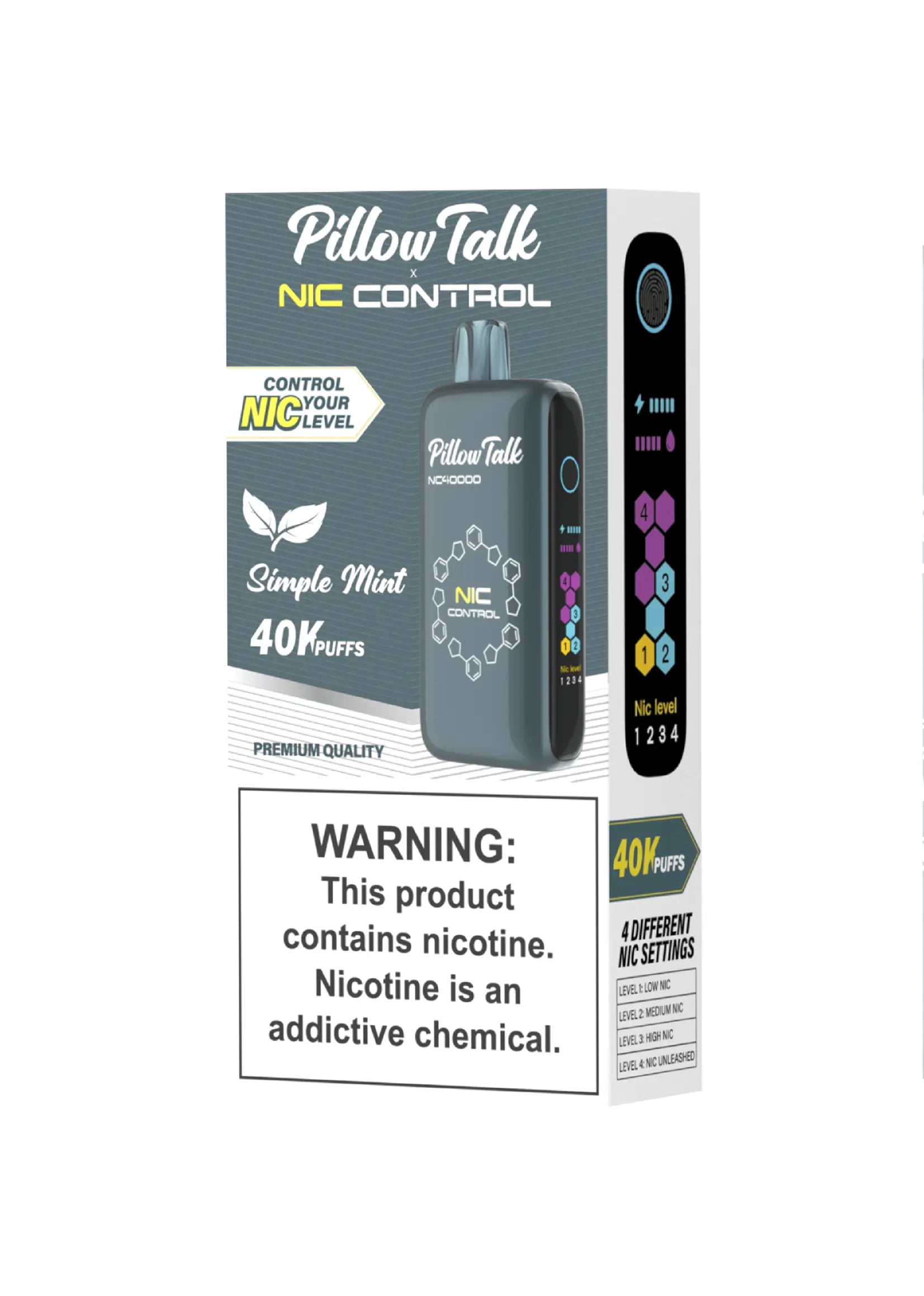 Pillow Talk Nic Control NC40000 Simple Mint | GetPop