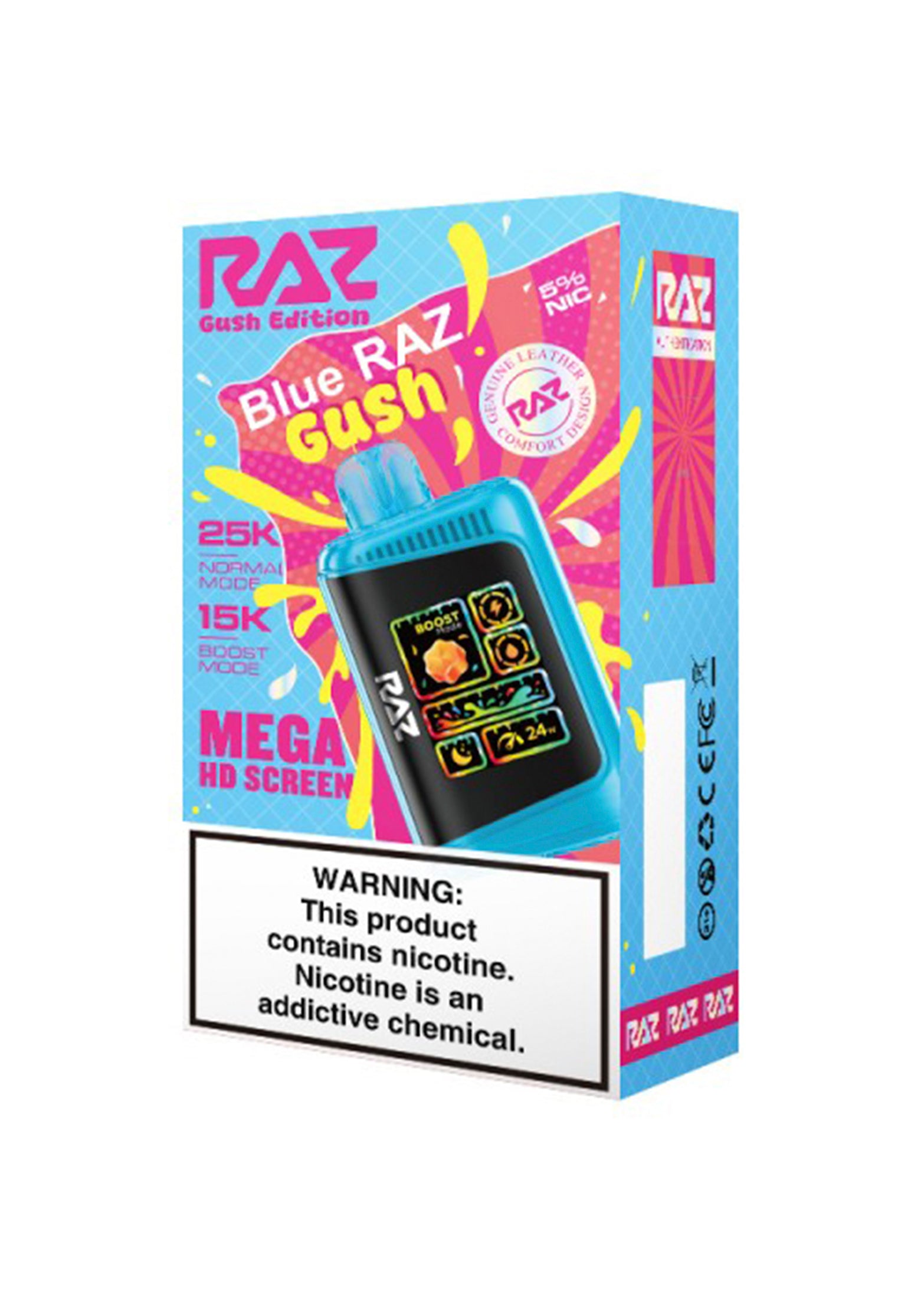 RAZ LTX 25K Blue Raz Gush | GetPop RAZ LTX 25K Blue Raz Gush | GetPop